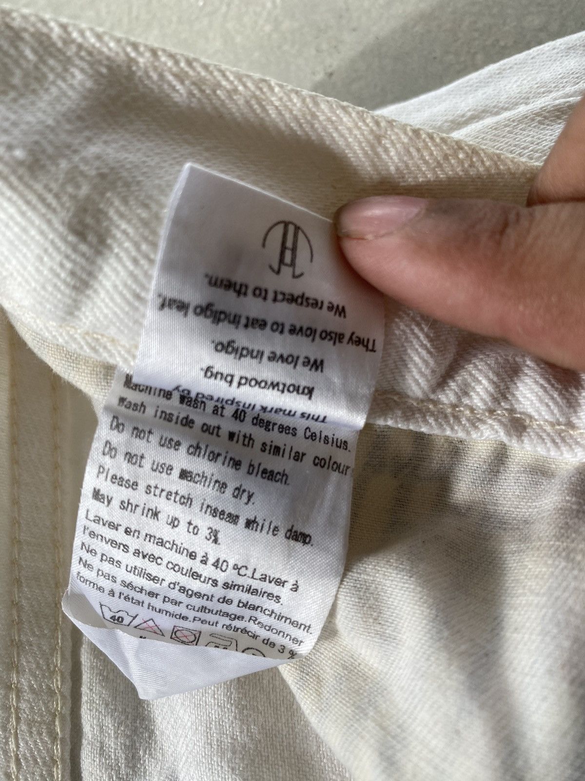 Japanese Brand × Vintage JAPAN BLUE WHITE SELVEDGE DENIM Size US 33 - 5 Thumbnail