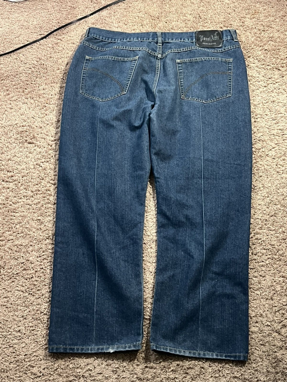 Vintage possi atti 42x32 straight leg jeans Size US 42 / EU 58 - 3 Thumbnail