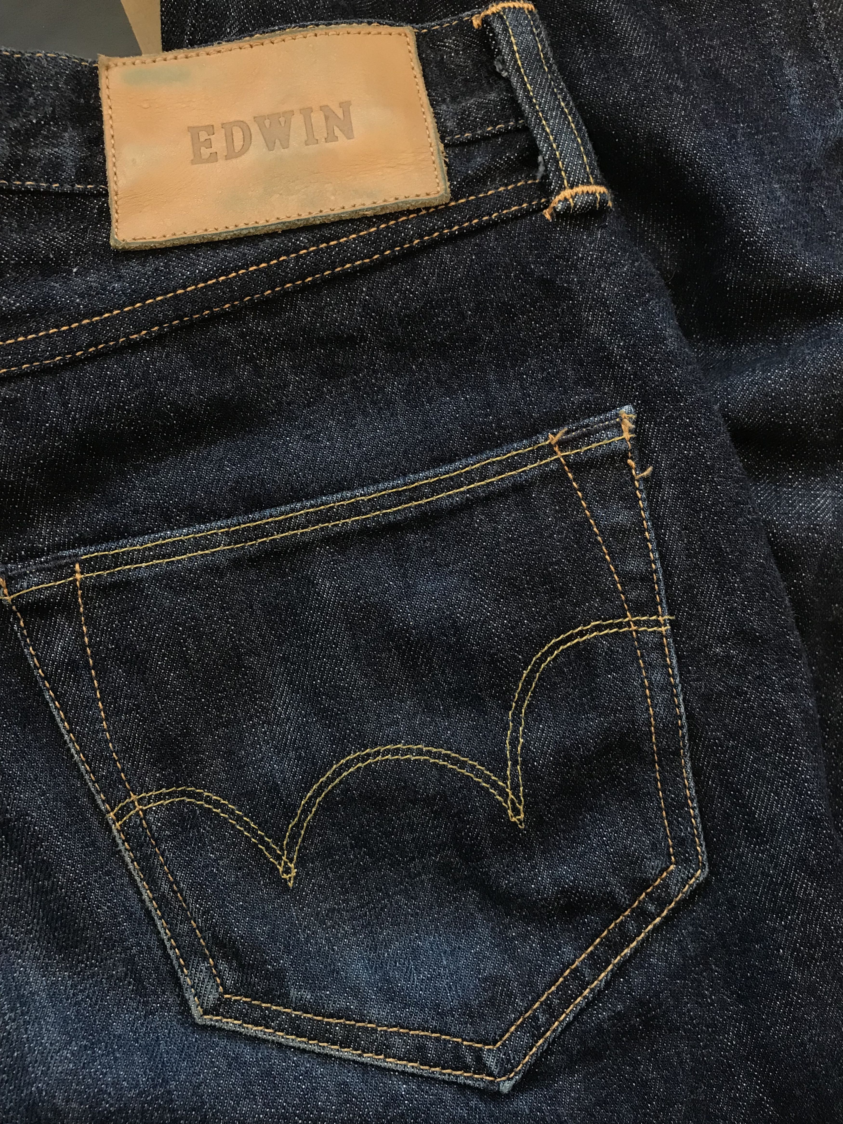 Edwin Edwin Selvedge Denim Tapered “Tokyo Japan” Size US 32 / EU 48 - 6 Thumbnail