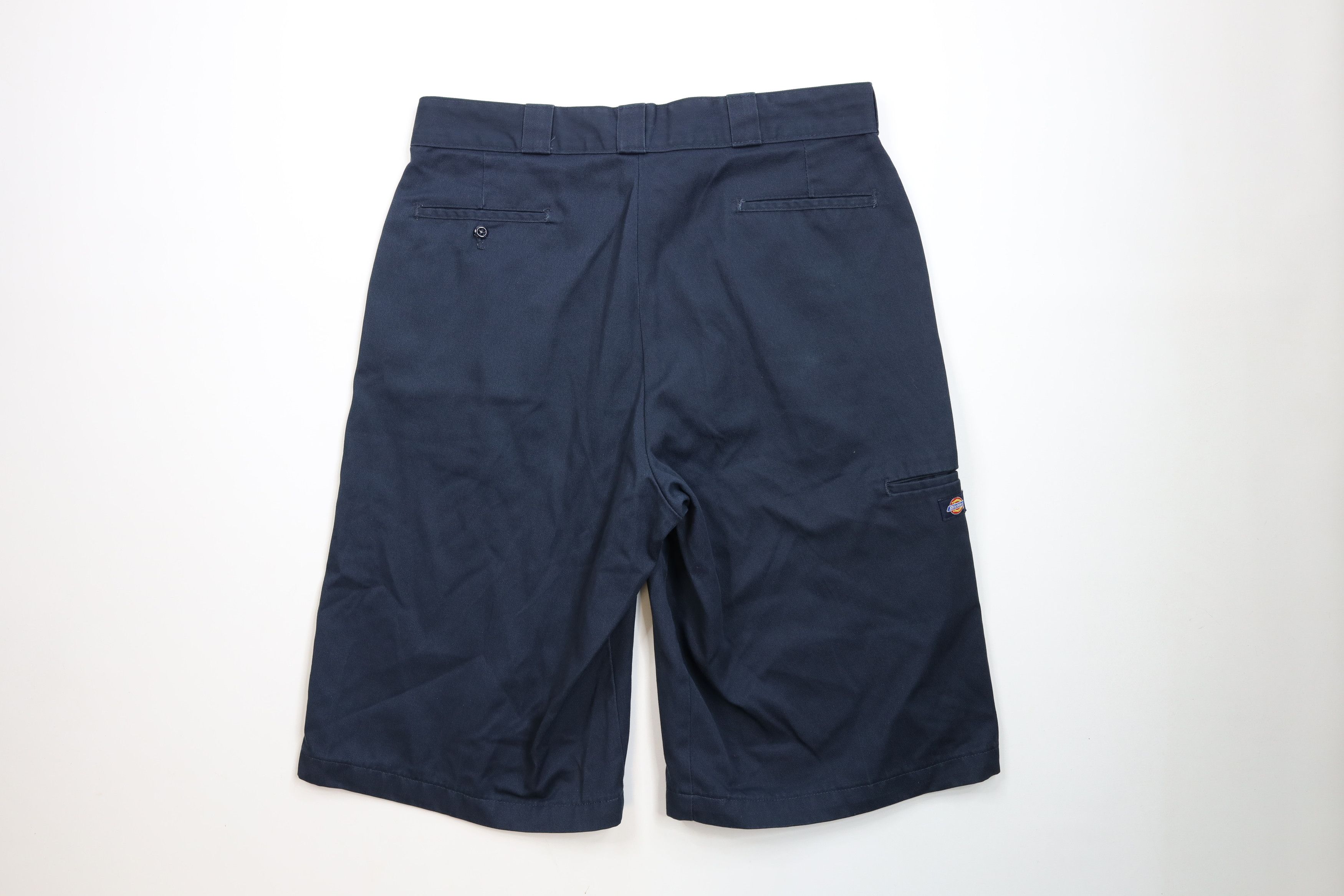 Dickies × Vintage Vintage Dickies Spell Baggy Loose Fit Workwear Shorts Blue Size US 36 / EU 52 - 10 Thumbnail
