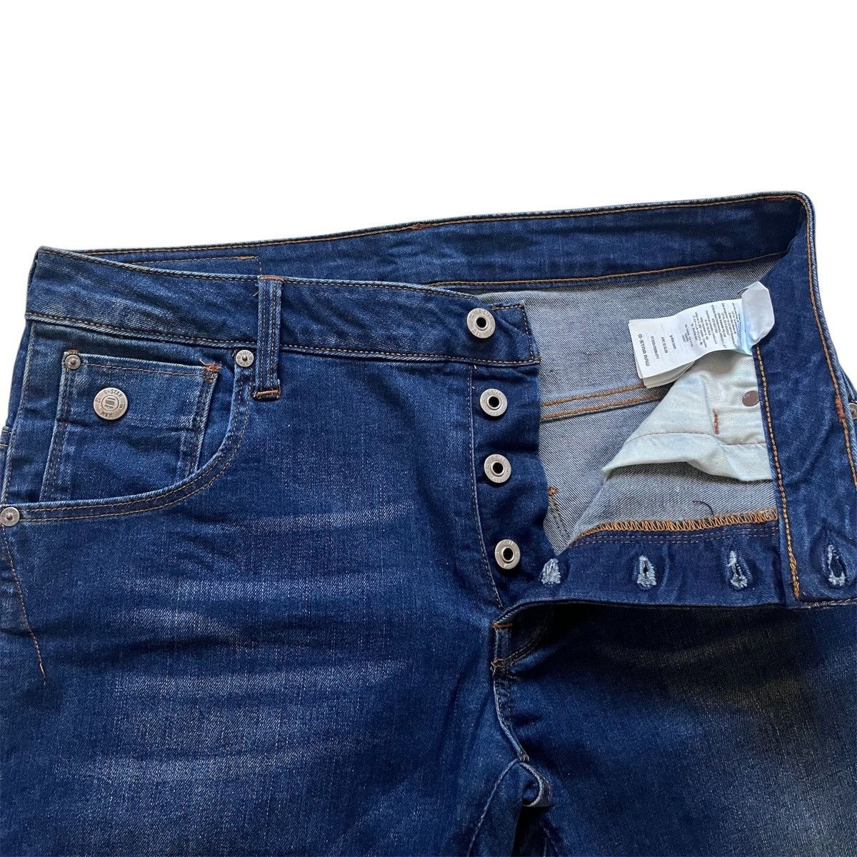 G-Star G-Star RAW Arc 3D Slim Jeans Men’s 30x32 Blue Distressed Size US 30 / EU 46 - 14 Thumbnail