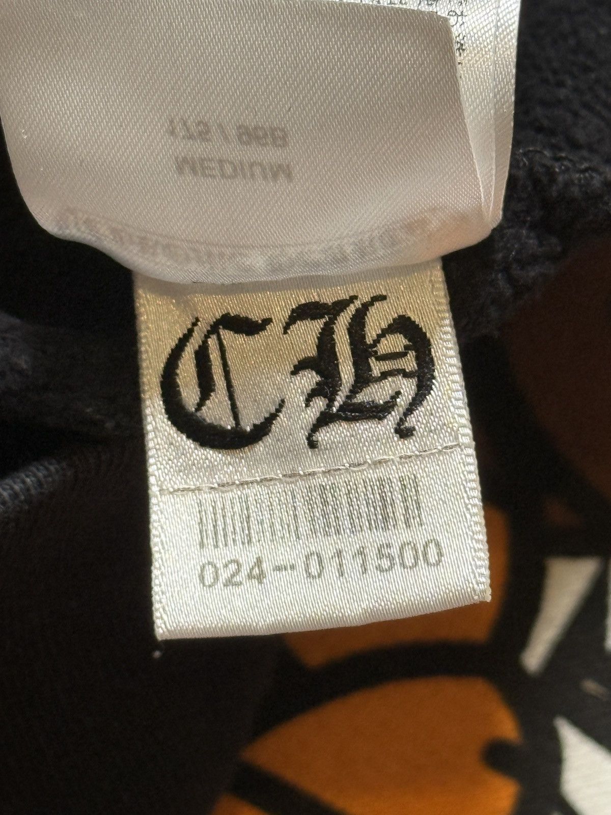 Chrome Hearts Chrome Hearts Black Script Pullover Hoodie Size US M / EU 48-50 / 2 - 12 Thumbnail
