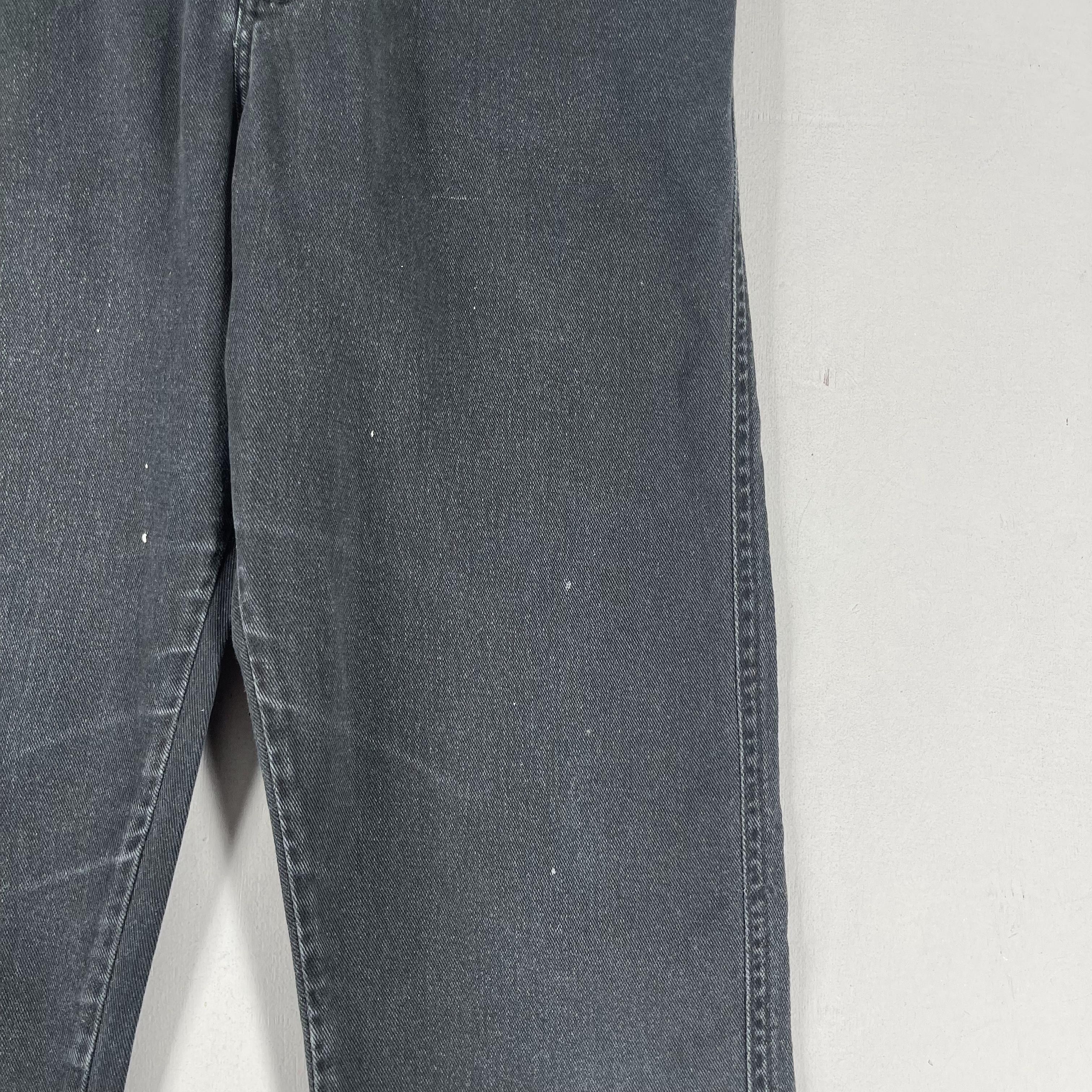Lee × Vintage W28 L31 Vintage Distressed Lee Paint Splatter Jeans Size US 28 / EU 44 - 5 Thumbnail
