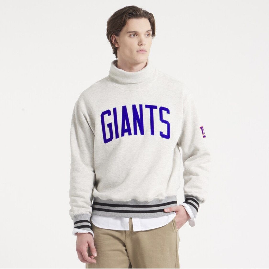 Todd Snyder Todd Snyder x NY Giants Turtleneck Size US L / EU 52-54 / 3 - 2 Thumbnail