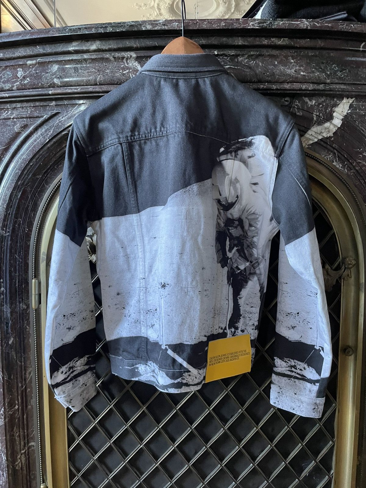 Calvin Klein 205W39NYC Moon Landing Denim Jacket Size US S / EU 44-46 / 1 - 3 Thumbnail