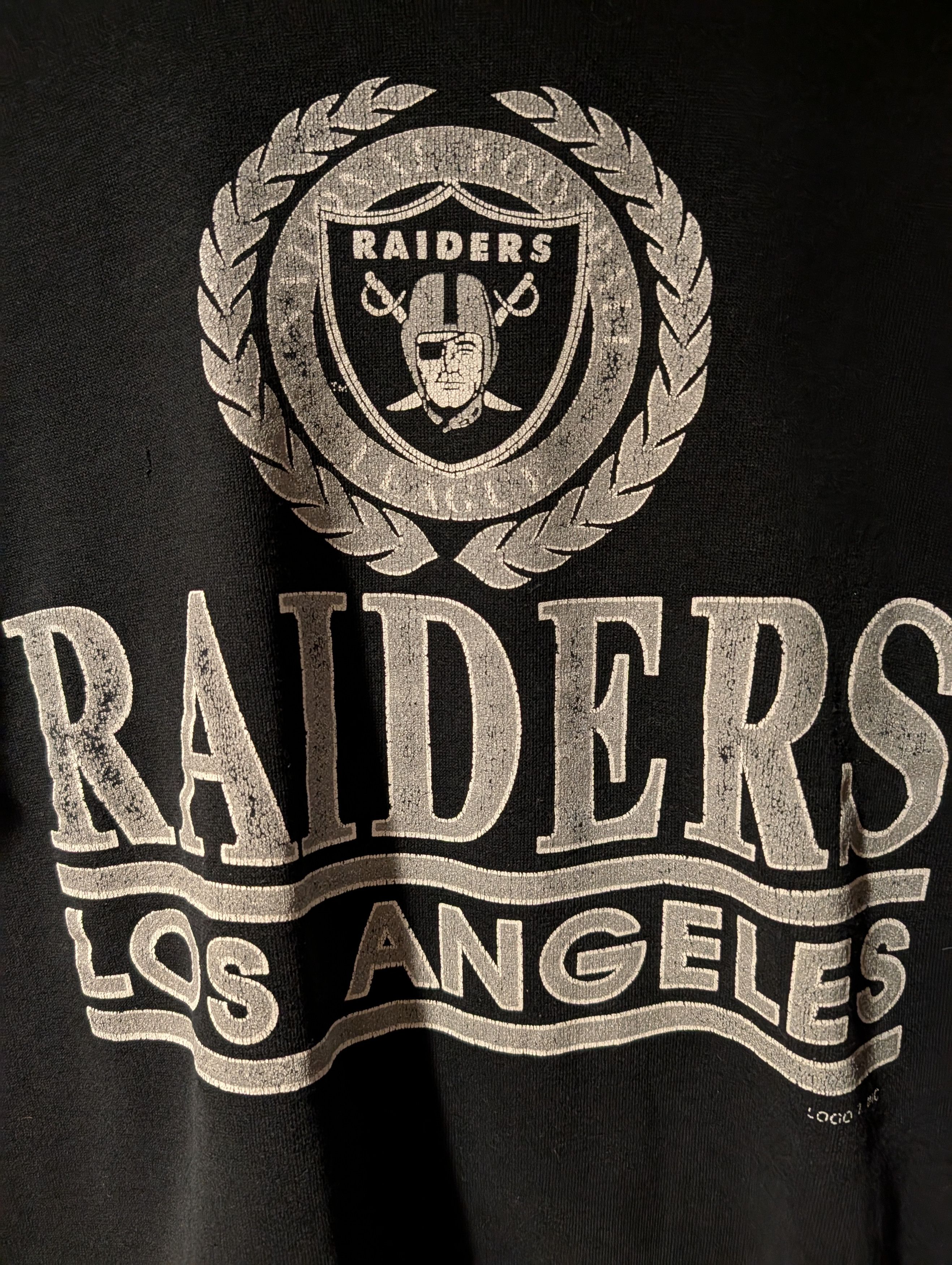 NFL Vintage Raiders Los Angeles NFL Kids X-Large Sweatshirt Size US XL / EU 56 / 4 - 2 Thumbnail
