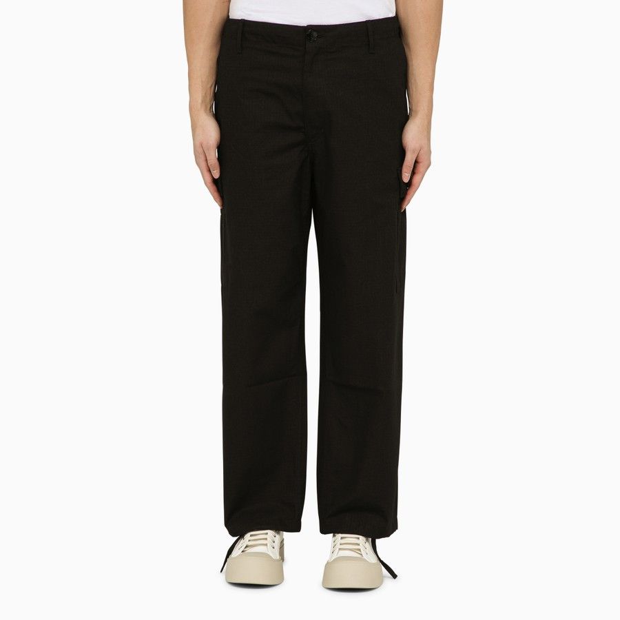 image of Kenzo O1D2Blof0424 Trousers In Black, Men's (Size 34)