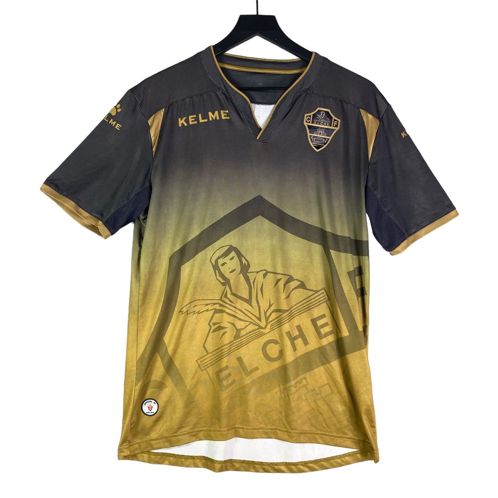 Kelme Soccer Elche CF 14-15 Footbal Jersey Shirt Mens Medium