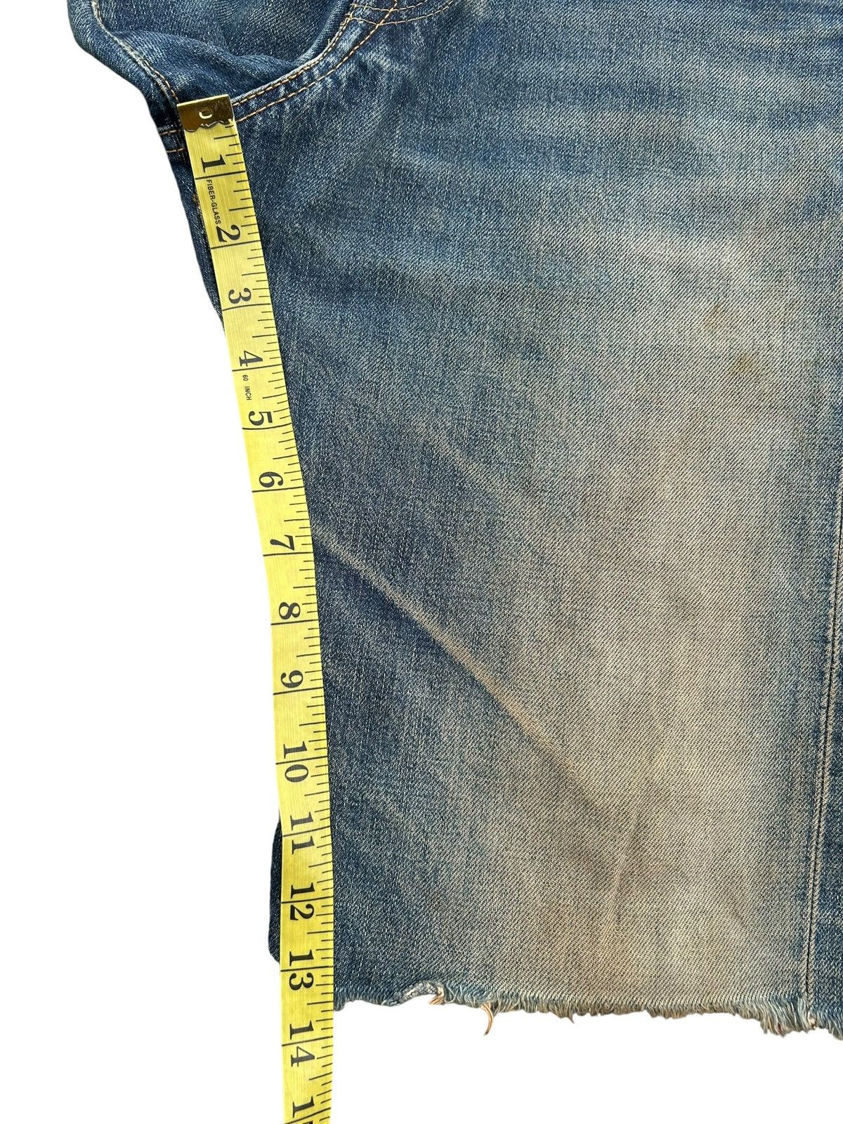 Edwin × Kapital × Vintage Vintage Edwin Selvedge Distressed Mud Wash Rusty Short Denim Size US 29 - 12 Thumbnail