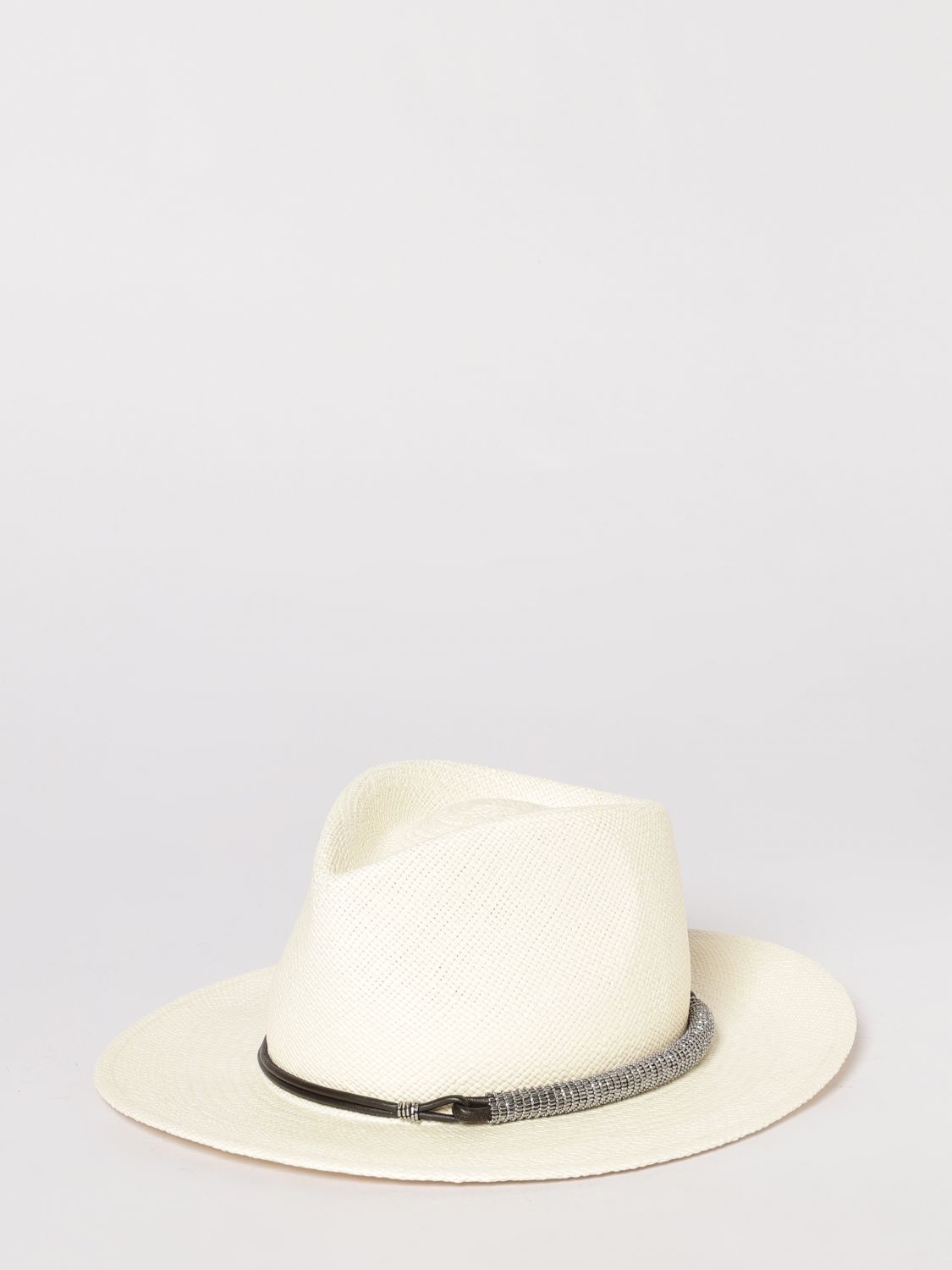Brunello Cucinelli Brunello Cucinelli Hat Woman Beige Size ONE SIZE - 1 Thumbnail