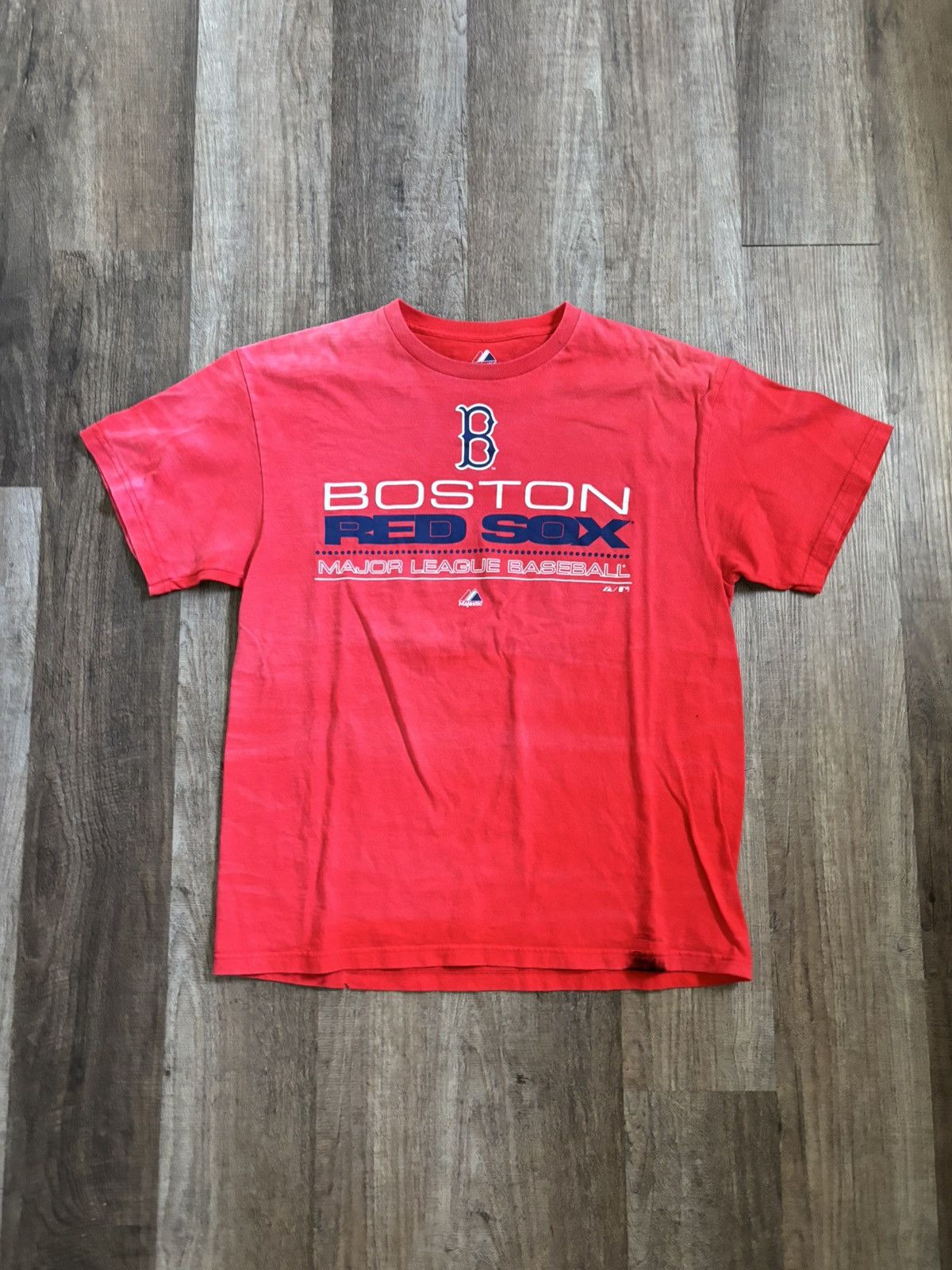 Majestic Faded & Distressed Boston Red Sox World Series Tickets Tee Size US L / EU 52-54 / 3 - 1 Thumbnail