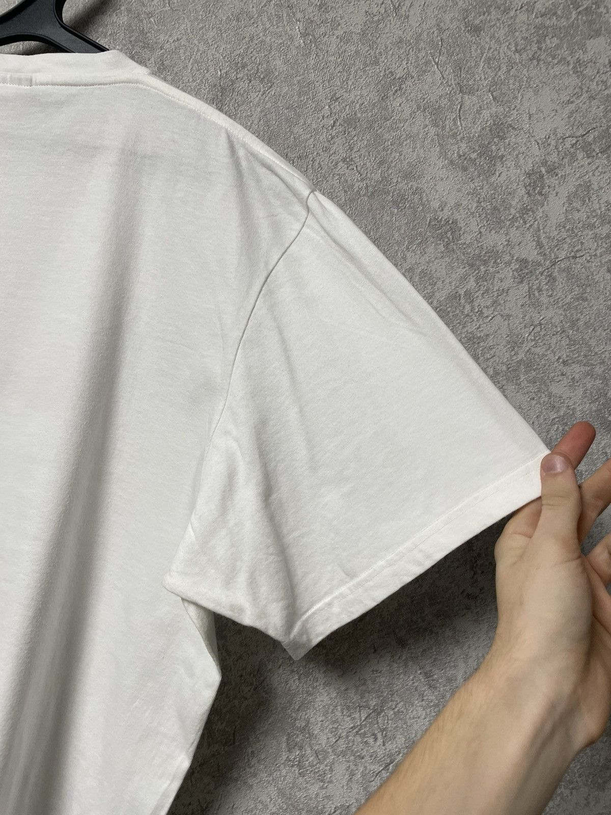 Nike Vintage Nike Big Swoosh White T-Shirt 90s Size US L / EU 52-54 / 3 - 15 Thumbnail