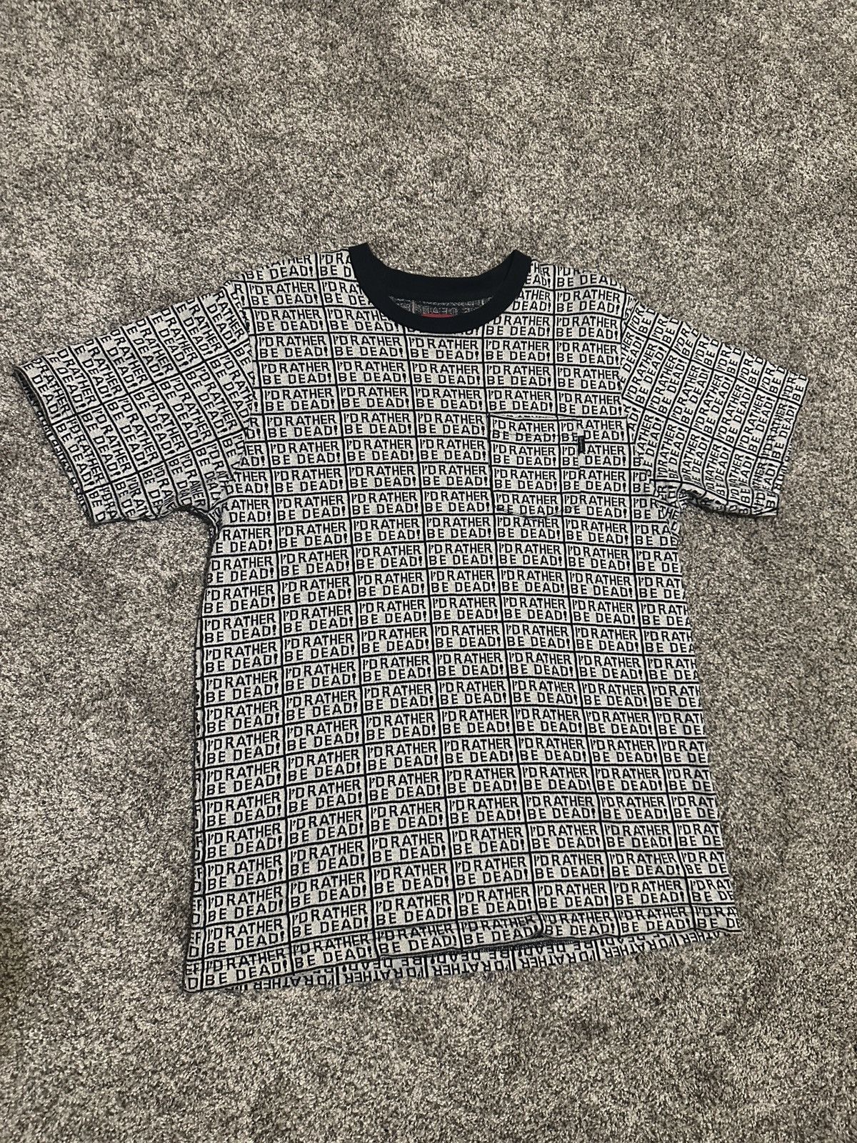 Supreme Supreme I’d Rather Be Dead Tee Size US M / EU 48-50 / 2 - 1 Thumbnail