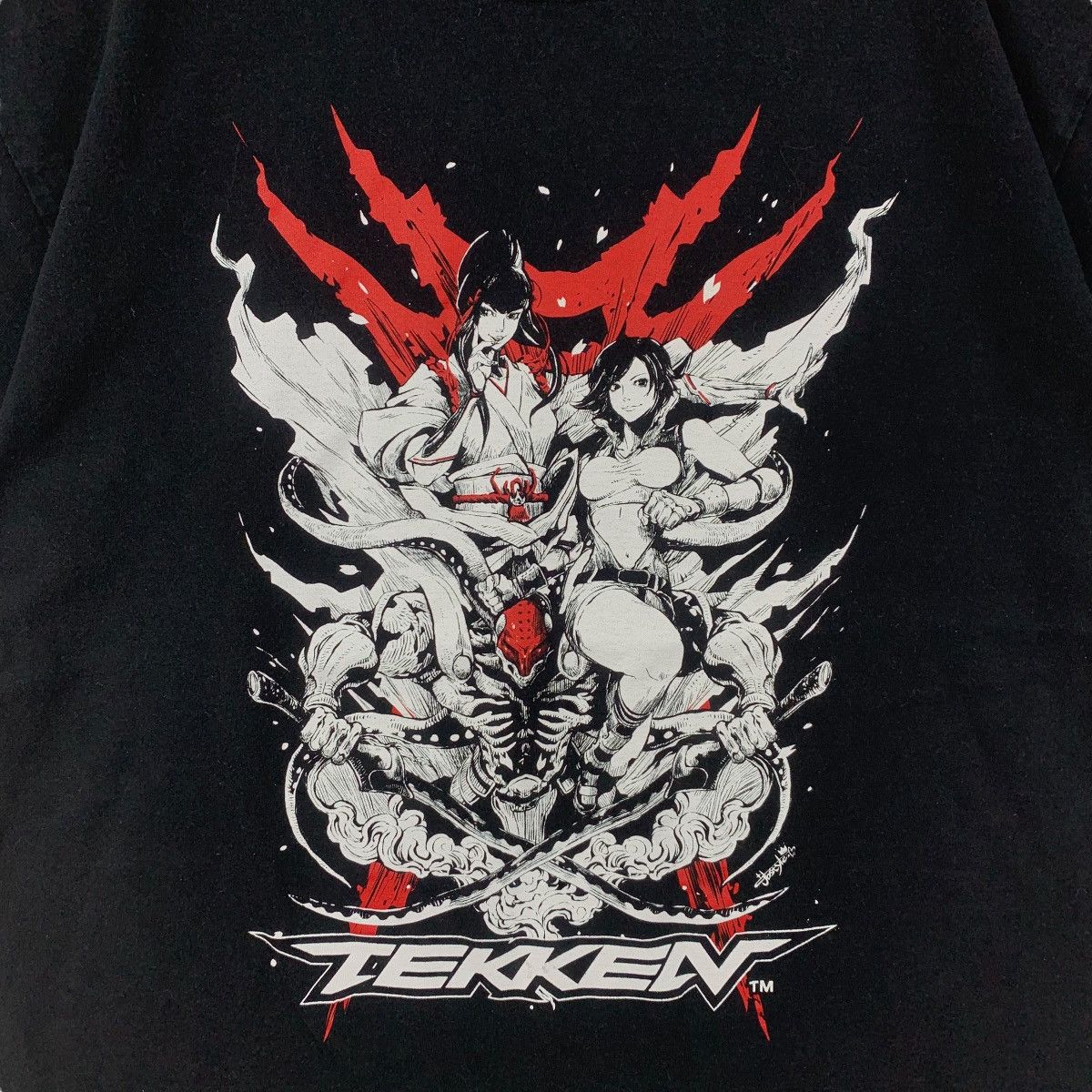 Japanese Brand TEKKEN 7 Fated Retribution Bandai Namco Game Promo Tee Shirt Size US L / EU 52-54 / 3 - 3 Thumbnail