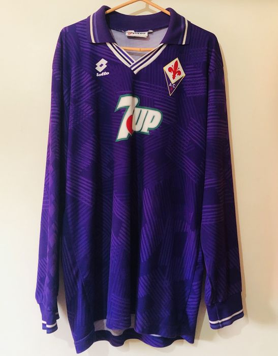 Soccer Jersey Fiorentina 1992 Home Football Shirt #7 effenberg