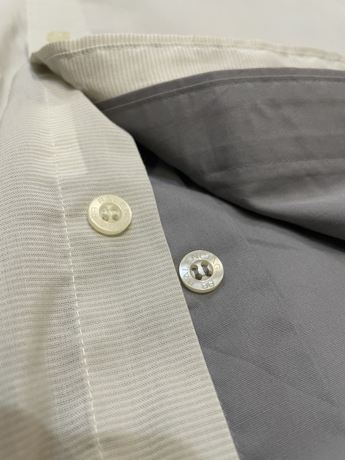 Balenciaga Balenciaga Button Up Workwear Shirt Size US L / EU 52-54 / 3 - 8 Thumbnail