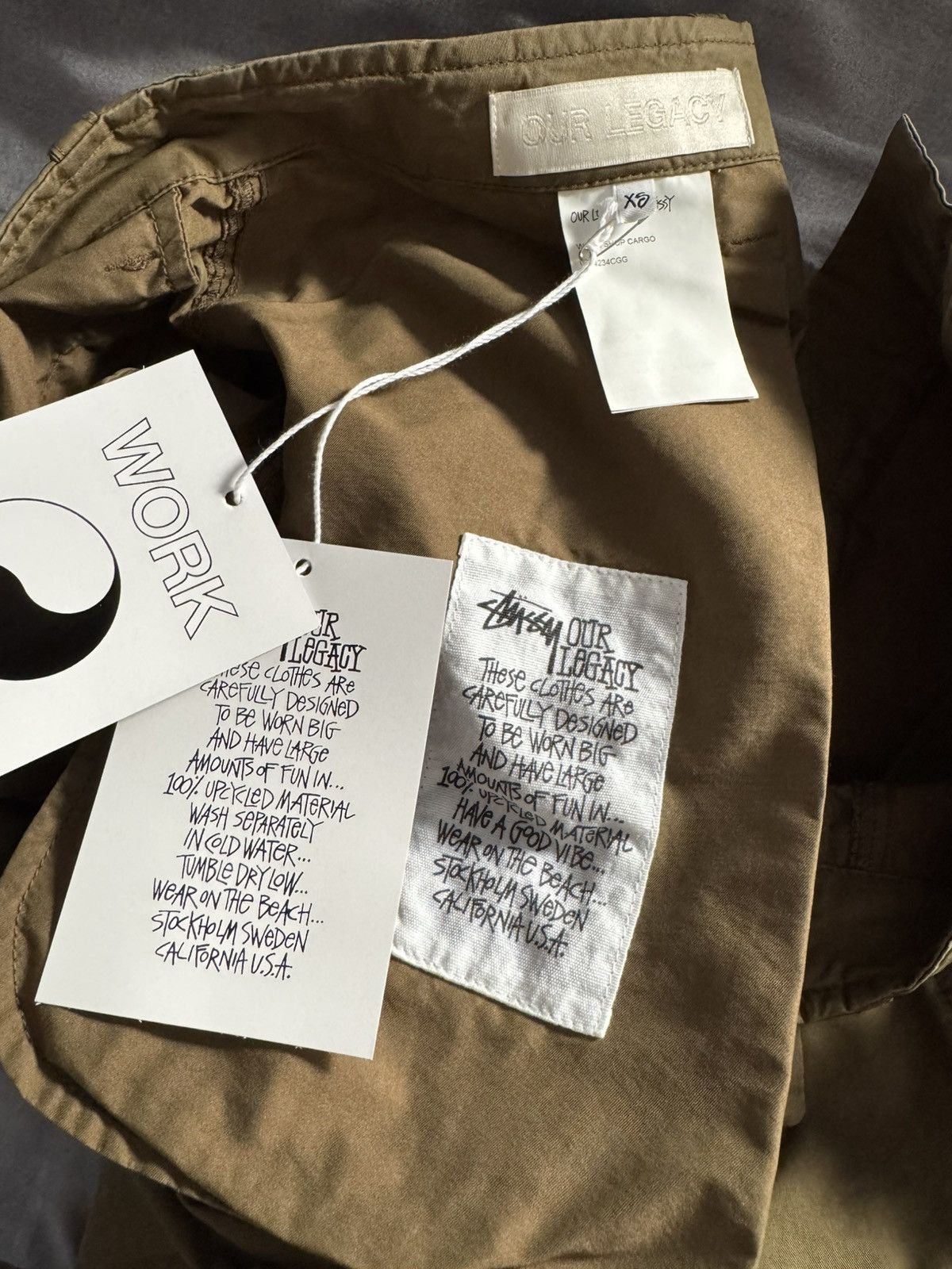 Our Legacy × Stussy Work Shop Cargo Pant Size US 28 / EU 44 - 3 Thumbnail