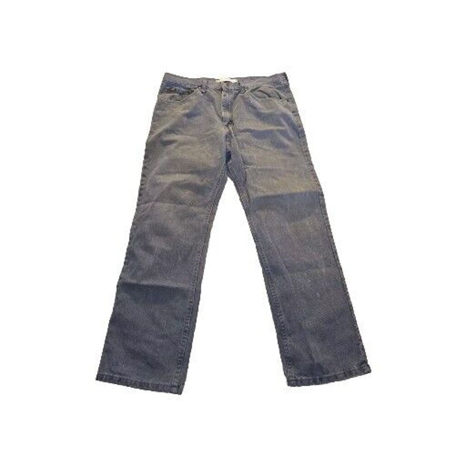 Lee Lee Jeans Mens Size 38x30 Gray Denim Lee Regular Fit Size US 38 / EU 54 - 1 Thumbnail