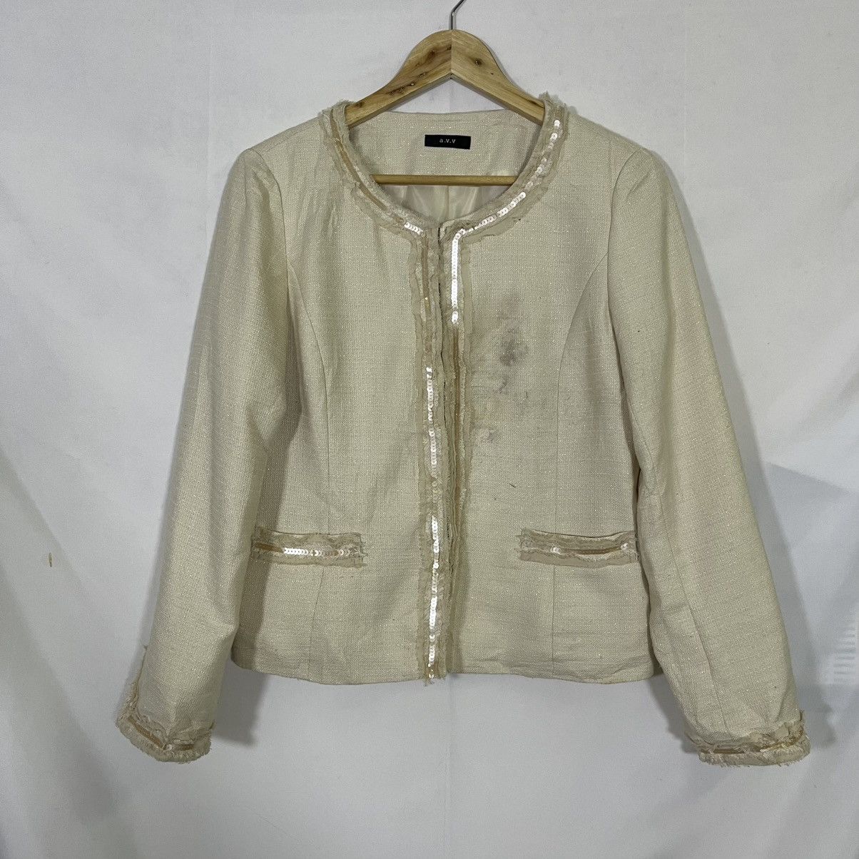 Japanese Brand AVV ISSEY MIYAKE INSPIRED COAT JACKET Size S / US 4 / IT 40 - 1 Thumbnail