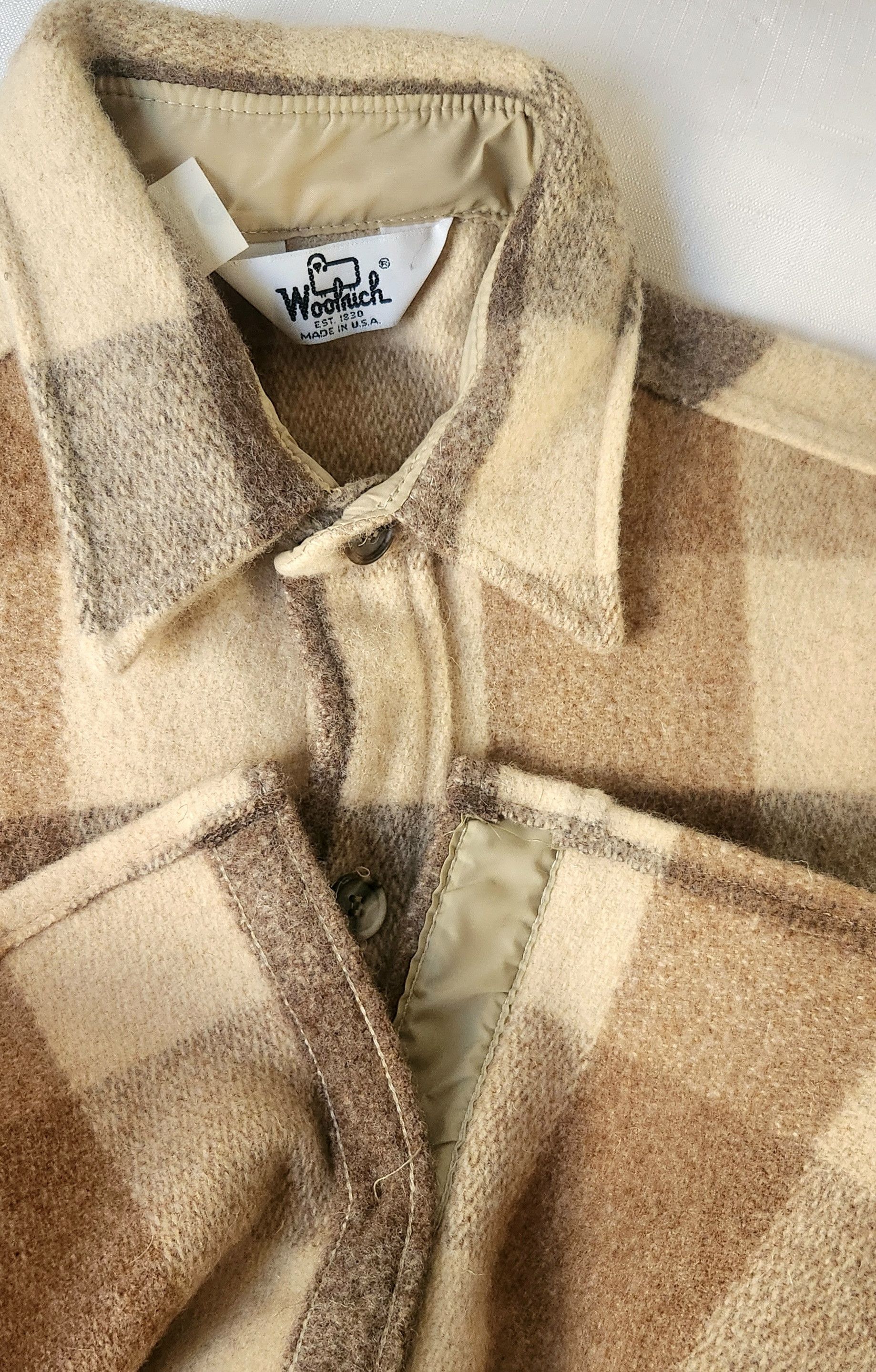 Woolrich Woolen Mills Woolrich True Vintage Medium Brown Wool Blend Buffalo Plaid Size US M / EU 48-50 / 2 - 13 Thumbnail