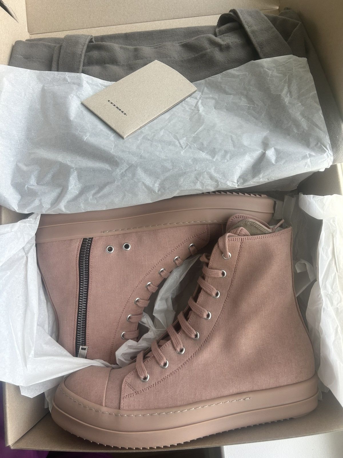 Rick Owens Ramones Sneaker Size US 9 / EU 42 - 1 Thumbnail