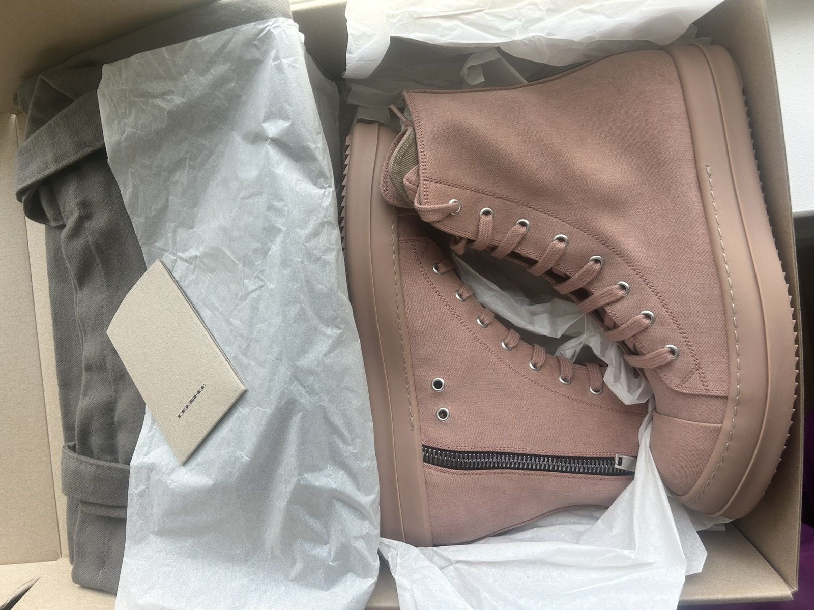 Rick Owens Ramones Sneaker Size US 8 / EU 41 - 2 Thumbnail