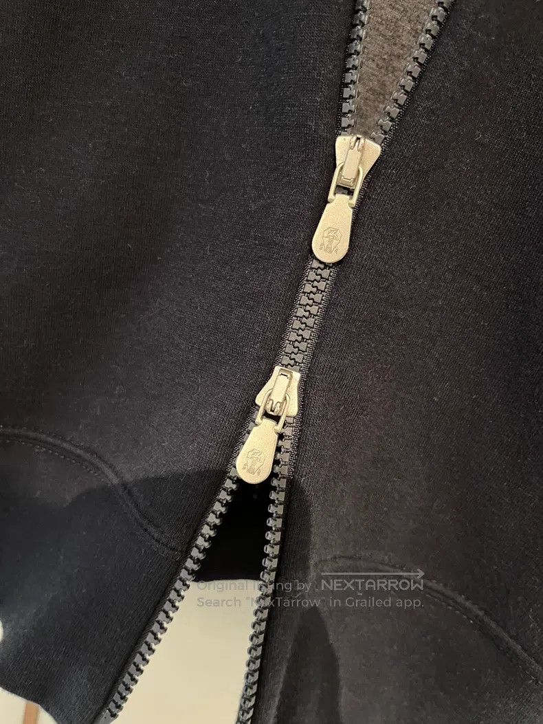 Brunello Cucinelli Brunello Cucinelli Navy Blue Vest with Zipper Design Size US S / EU 44-46 / 1 - 4 Thumbnail