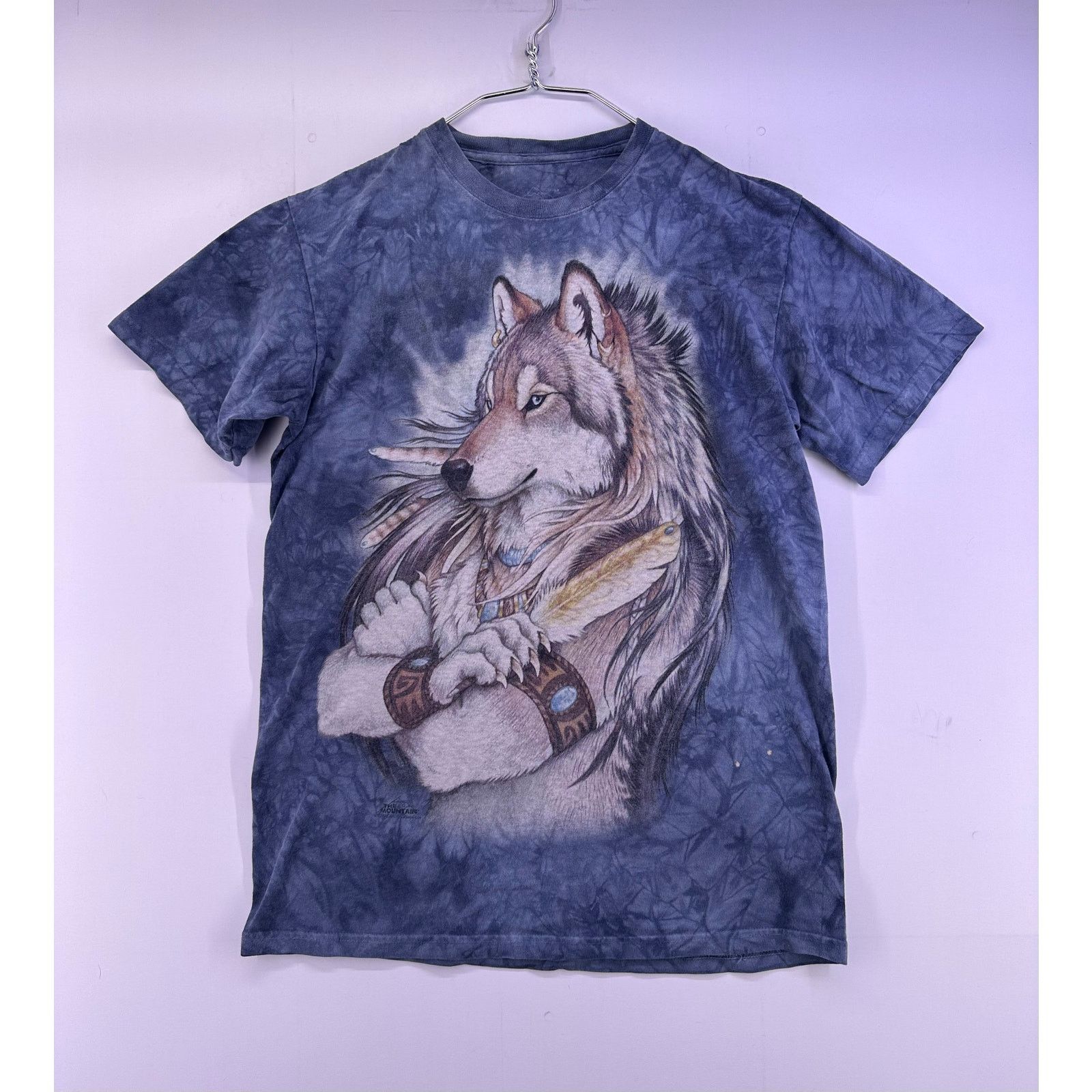 The Mountain The Mountain 2011 Christy Grandjean NativeAmerican Wolf Sz M Size US M / EU 48-50 / 2 - 1 Thumbnail