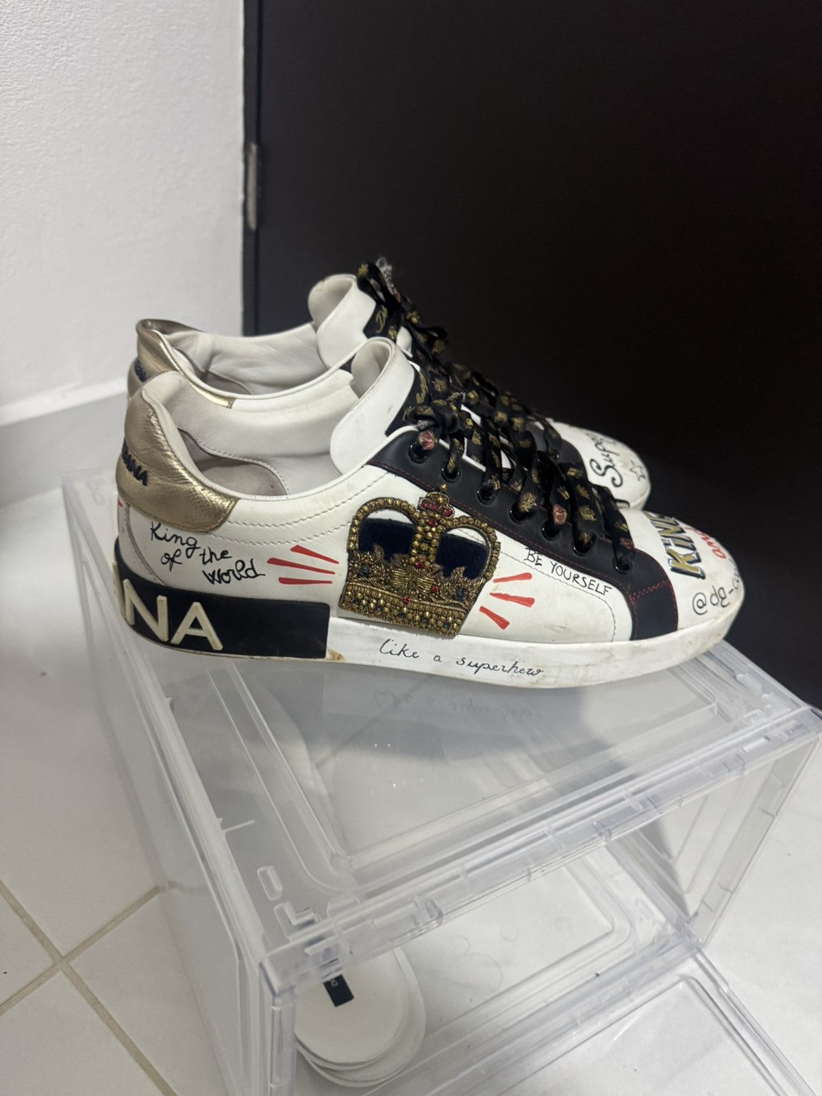 Dolce & Gabbana Dolce Gabbana KING SNEAKER Size US 11 / EU 44 - 1 Thumbnail