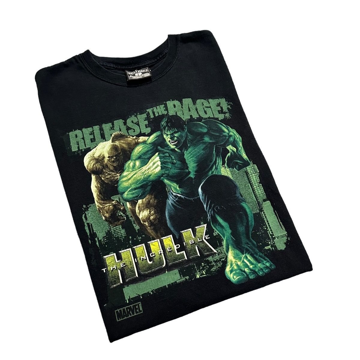 Vintage Vintage Incredible Hulk Release the Rage Marvel T-Shirt | Grailed