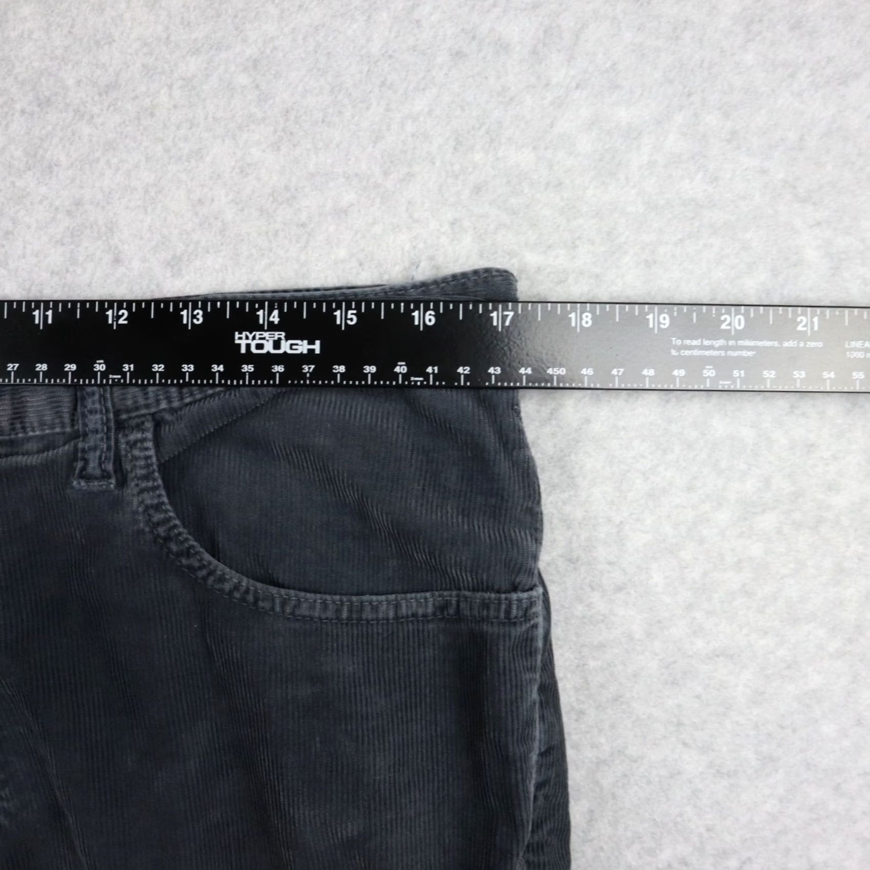 J.Crew J.CREW Jeans Mens 34x34 Bootcut Corduroy Casual 5-Pocket Cotton Gray Jeans Mens 34x34 Bootcut Corduroy Gray Size US 34 / EU 50 - 7 Thumbnail