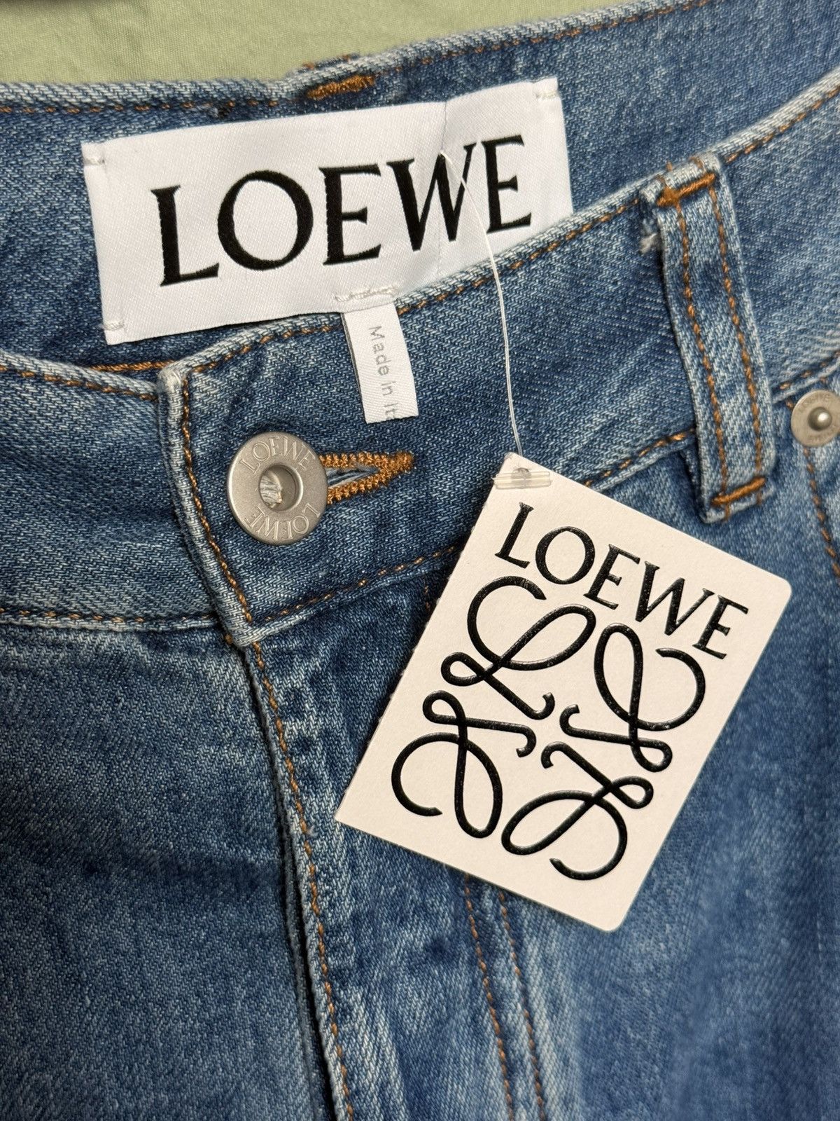 Loewe Loewe Distressed Butt Jeans Size US 32 / EU 48 - 3 Thumbnail