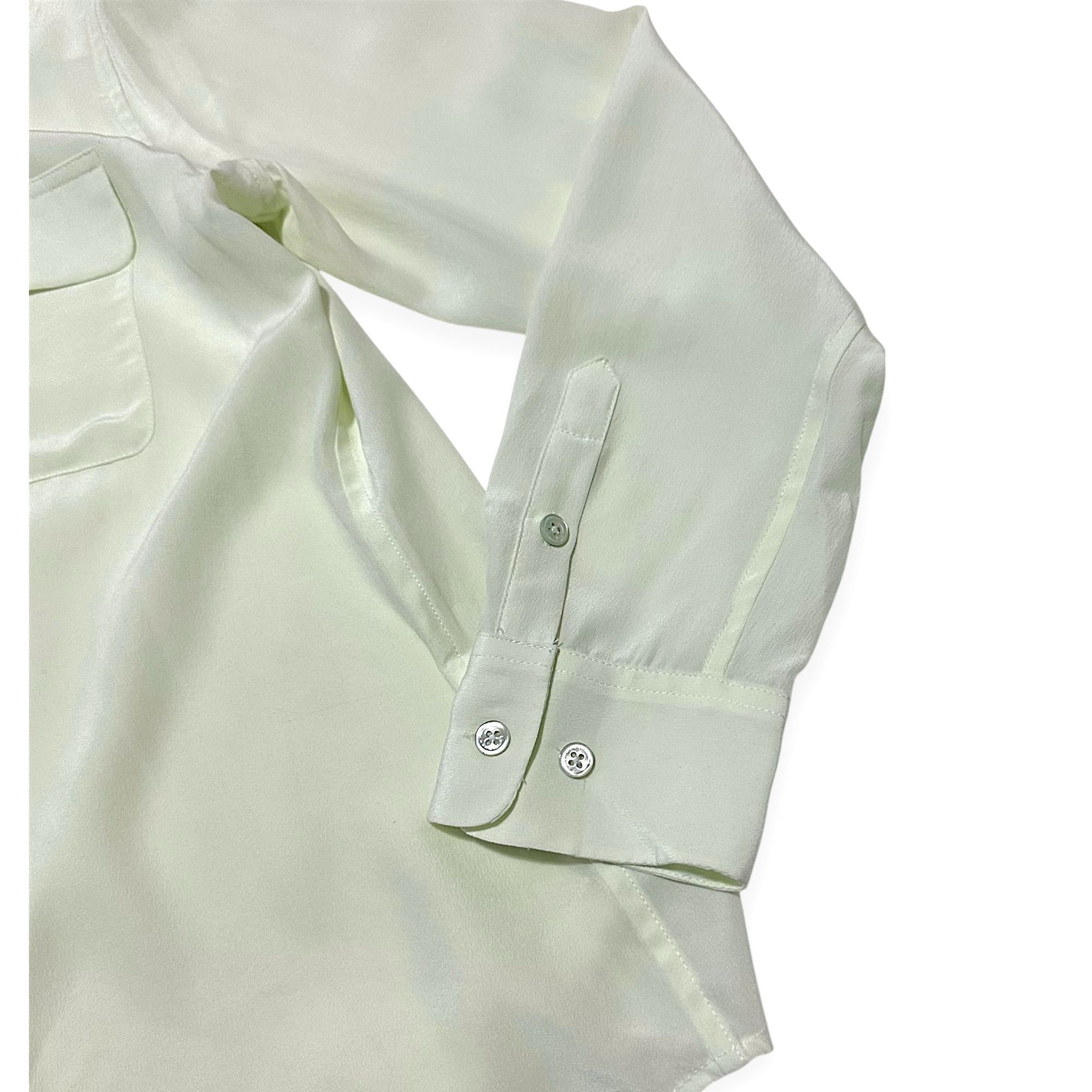 Equipment Equipment Signature Slim Fit Silk Button-up Shirt , Size L, Size L / US 10 / IT 46 - 8 Thumbnail