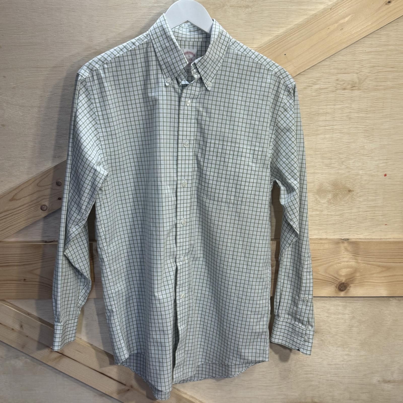 Brooks Brothers Brooks Brothers 1818 Dress Shirt Men's Small Long Sleeve Size 36R - 1 Thumbnail