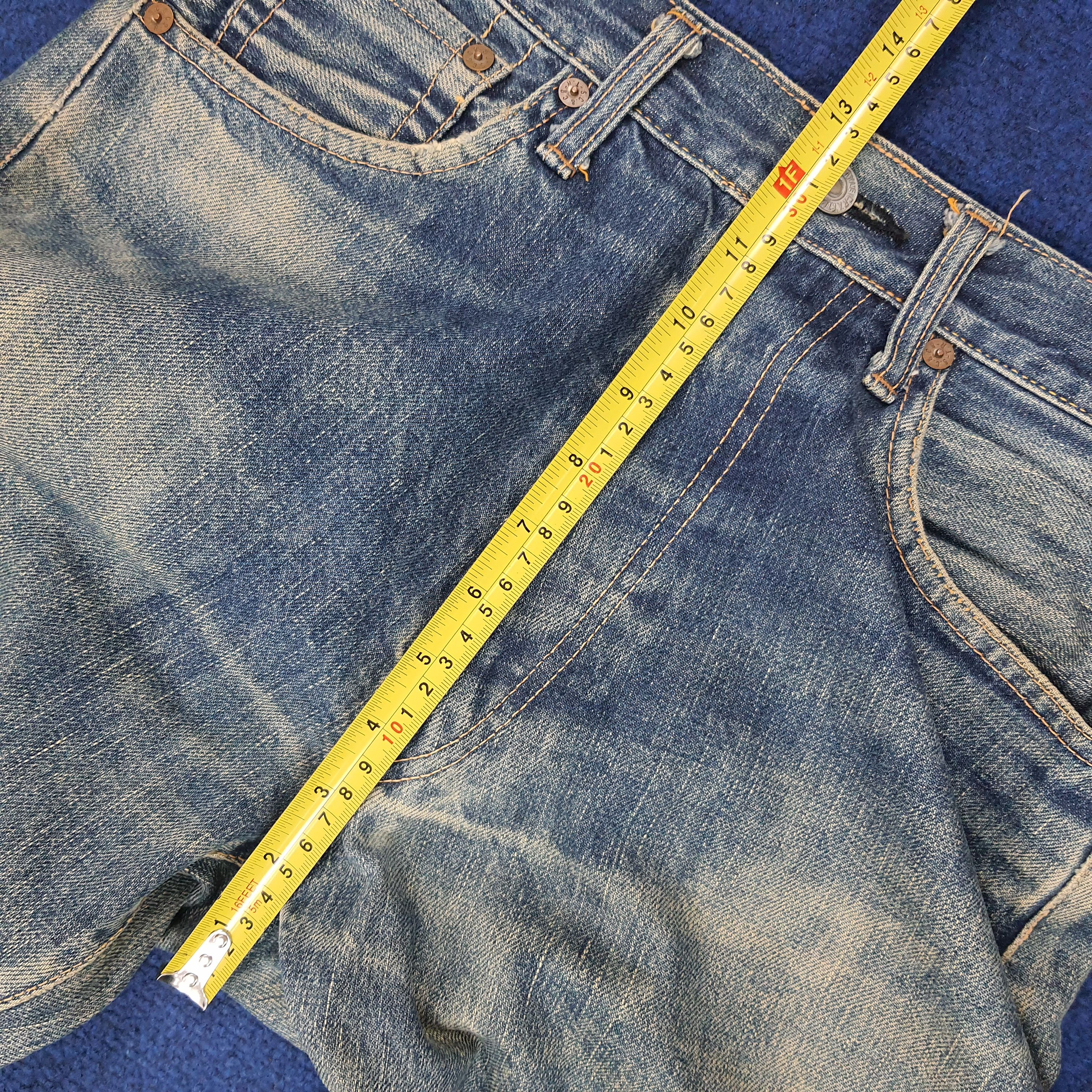 Evisu × Japanese Brand × Vintage Vintage Evis Salvadge Japan Custom Daicock Jeans C235N26 Size US 28 / EU 44 - 13 Thumbnail