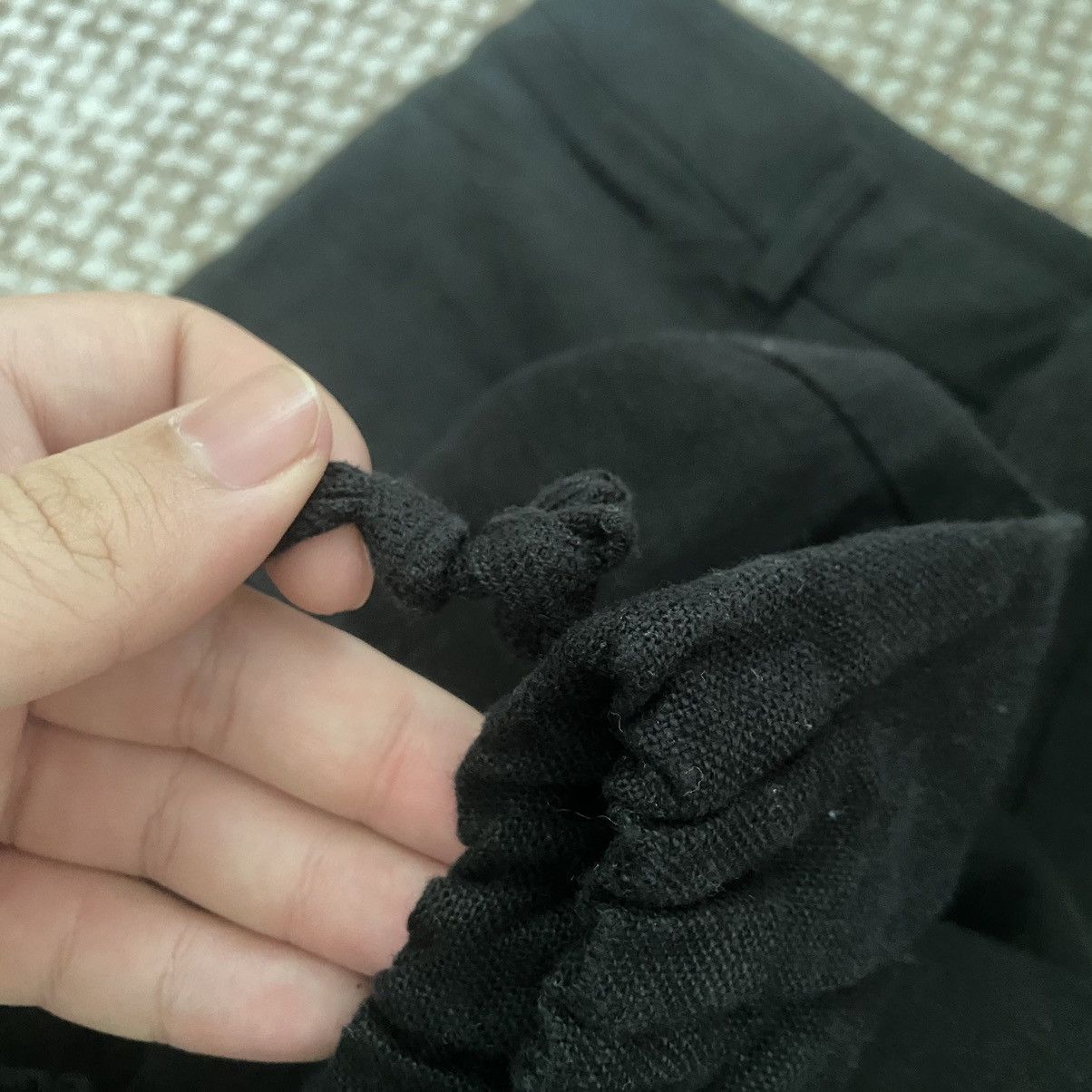 If Six Was Nine × Japanese Brand × Le Grande Bleu (L.G.B.) G.O.A GOA Flared Cargo Drawstring Pants Size 31" - 10 Thumbnail