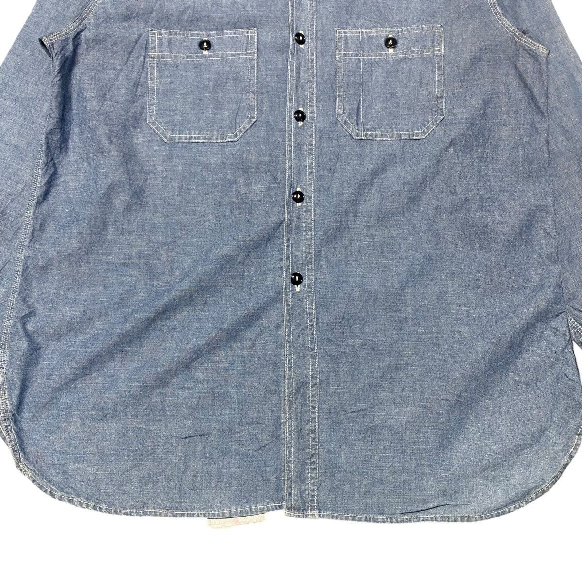 The Real McCoy's Vintage 8Hour Union Joe McCoy Work Shirt Size US L / EU 52-54 / 3 - 6 Thumbnail
