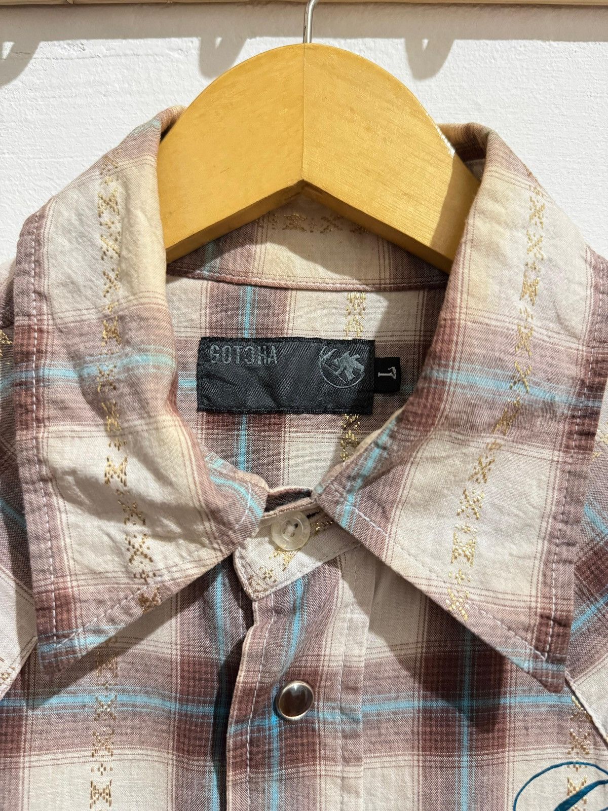 Hysteric Glamour × If Six Was Nine × Japanese Brand Y2k Gotcha ifsixwasnine button shirt Size US L / EU 52-54 / 3 - 5 Thumbnail
