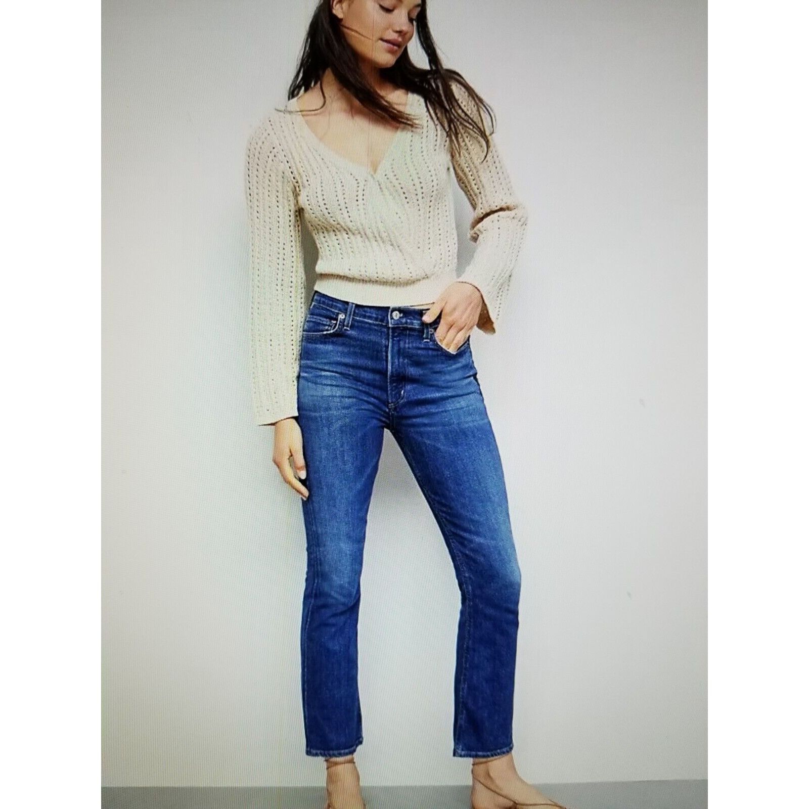 Citizens of Humanity Premium Vintage Demy Cropped Flare Jean