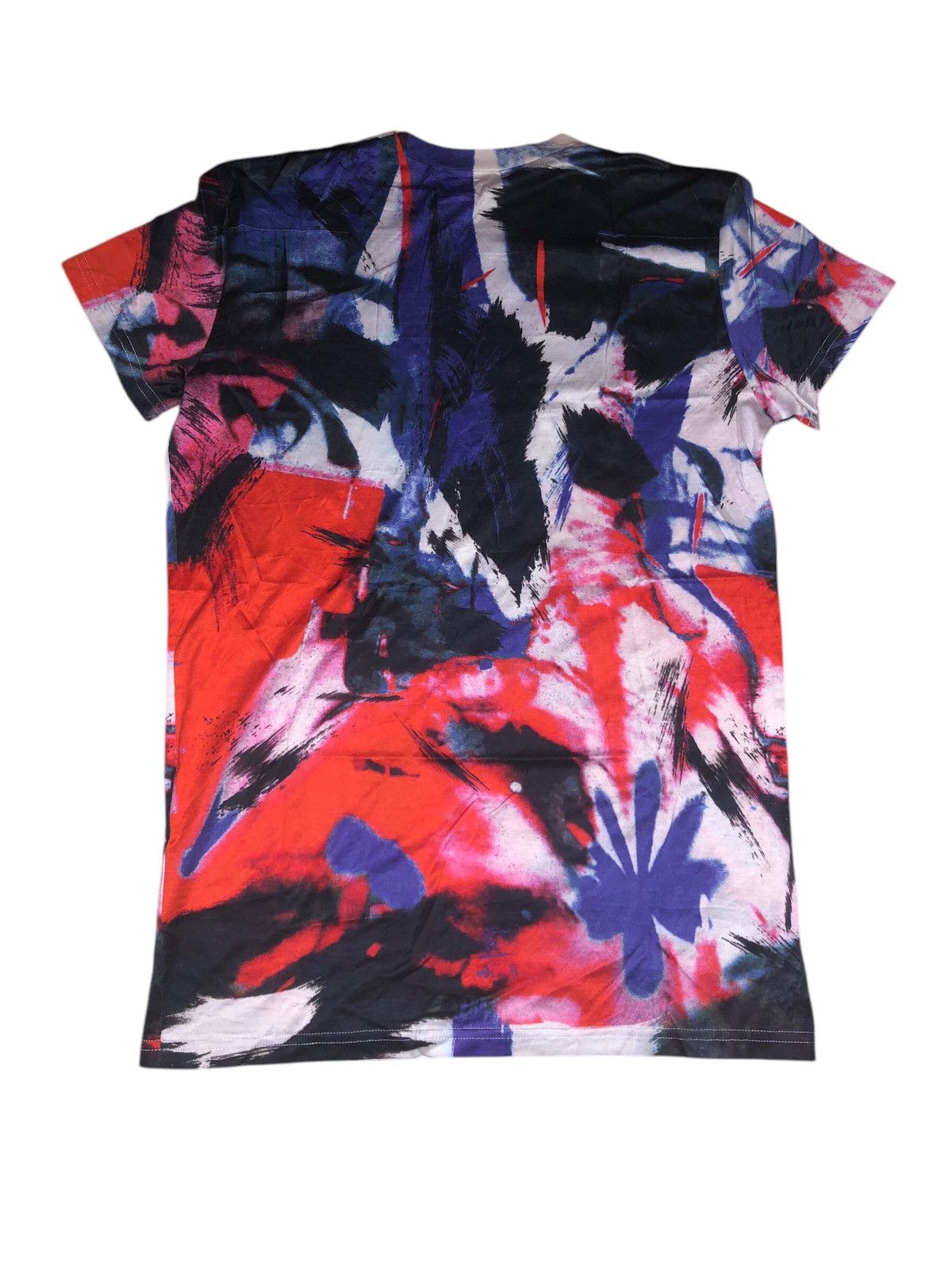 Dior DIOR HOMME SS14 Splash Paint Multicolor Art Print T-shirt Size US XXS / EU 40 - 2 Thumbnail