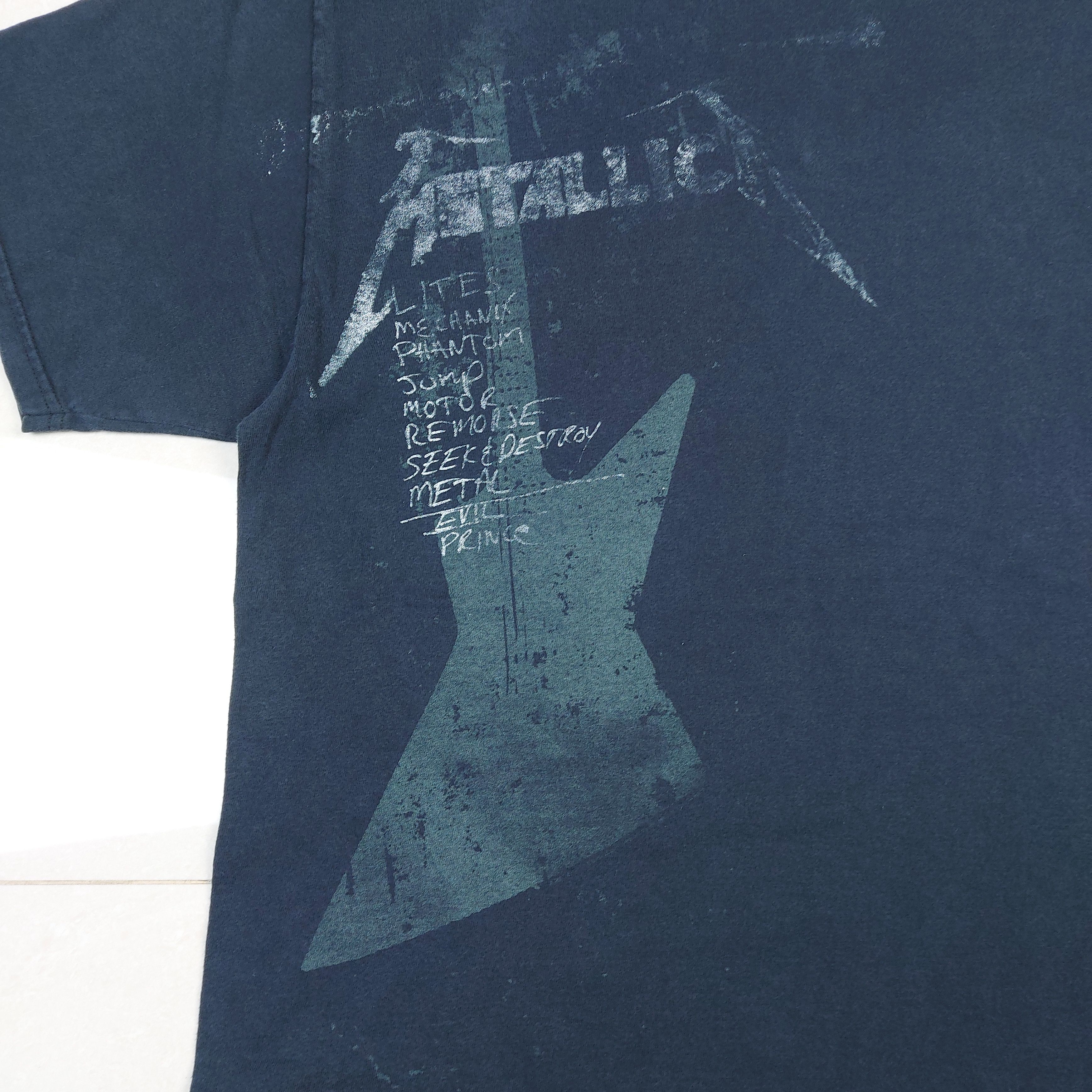 Metallica Vintage Y2K Metallica Band Setlist Official TEE Size US XL / EU 56 / 4 - 2 Thumbnail