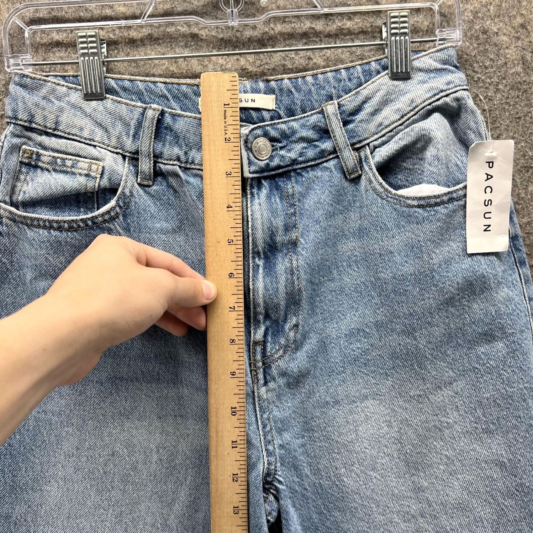 Pacsun Pacsun Jeans Women 28 Blue Denim Mom Straight NEW Size 28" / US 6 / IT 42 - 6 Thumbnail