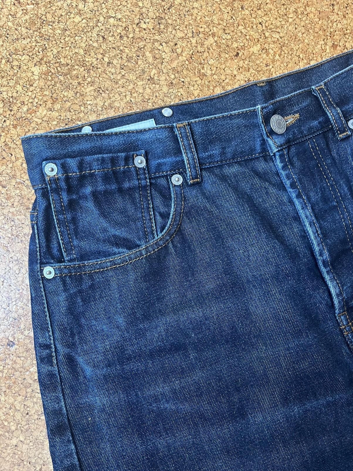 Dries Van Noten DRIES VAN NOTEN STRAIGHT LEG JEANS Size 29" - 2 Thumbnail
