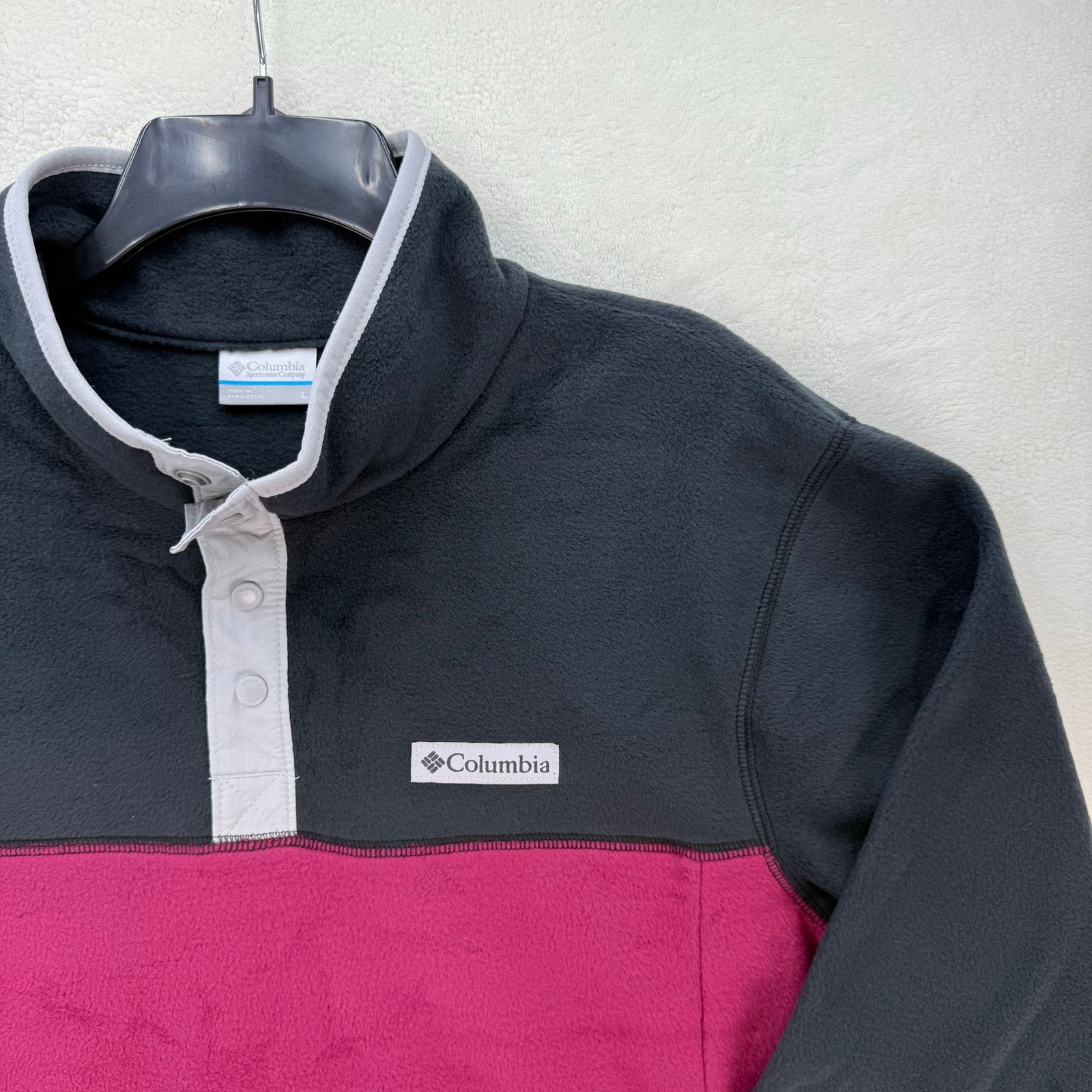 Columbia COLUMBIA MEN'S L STEENS MOUNTAIN HALF SNAP FLEECE RED ONION Size US L / EU 52-54 / 3 - 2 Thumbnail