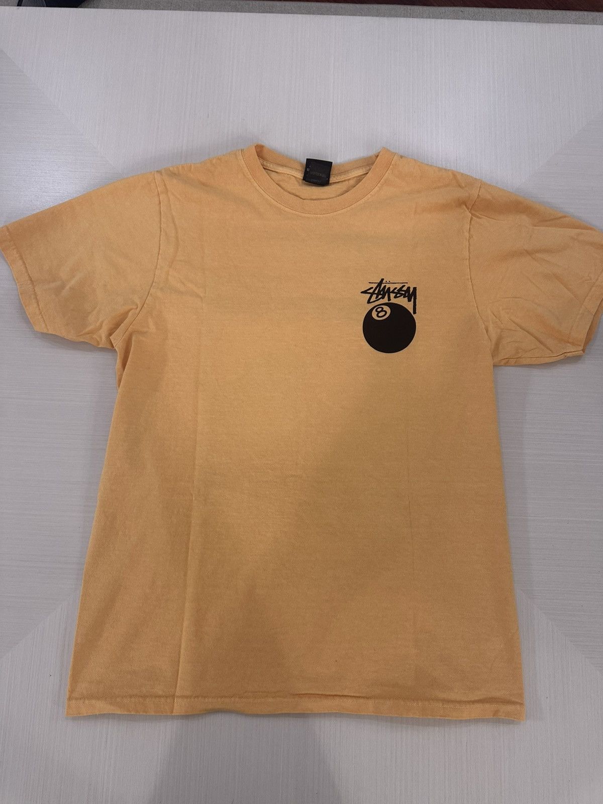 Stussy Stussy 8 Ball Orange Pigment Dyed Tee size small used FW24 Size US S / EU 44-46 / 1 - 3 Thumbnail