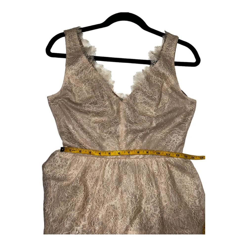 Bcbgmaxazria BCBGMaxAzria l Willa Tapioca Lace Dress S Size S / US 4 / IT 40 - 6 Thumbnail