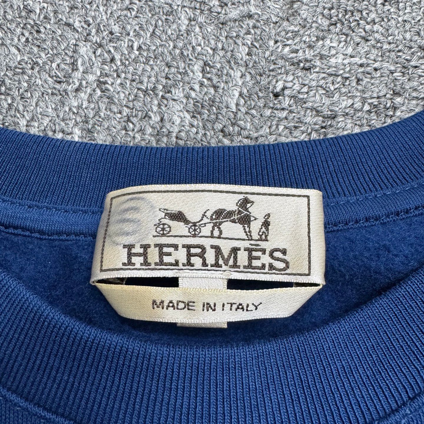 Hermes Hermes H Striped Hoodie M Size US M / EU 48-50 / 2 - 2 Thumbnail