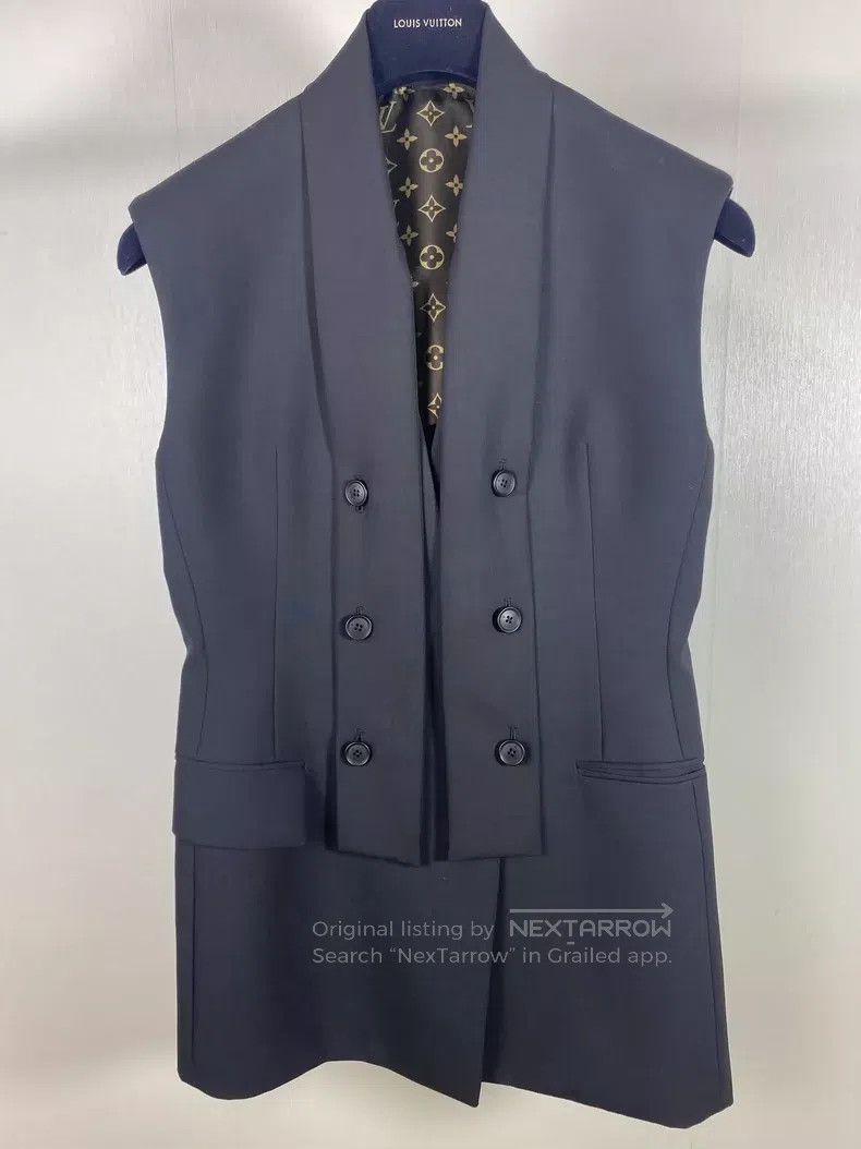 Louis Vuitton Louis Vuitton Drap-collar blazer jacket Size XS / US 0-2 / IT 36-38 - 8 Thumbnail