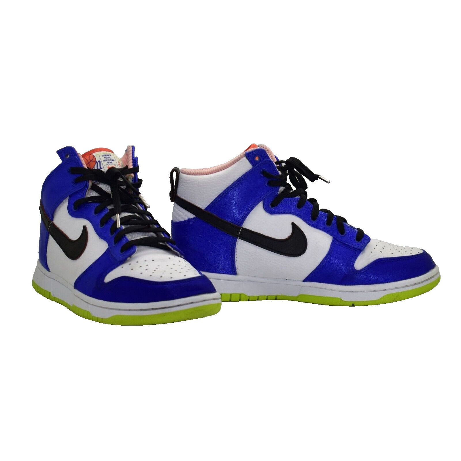 Nike NIKE Wmns Dunk Hi Blue Green Sneaker Shoes DV2185-100 Size 8 Size US 8 / IT 38 - 1 Thumbnail