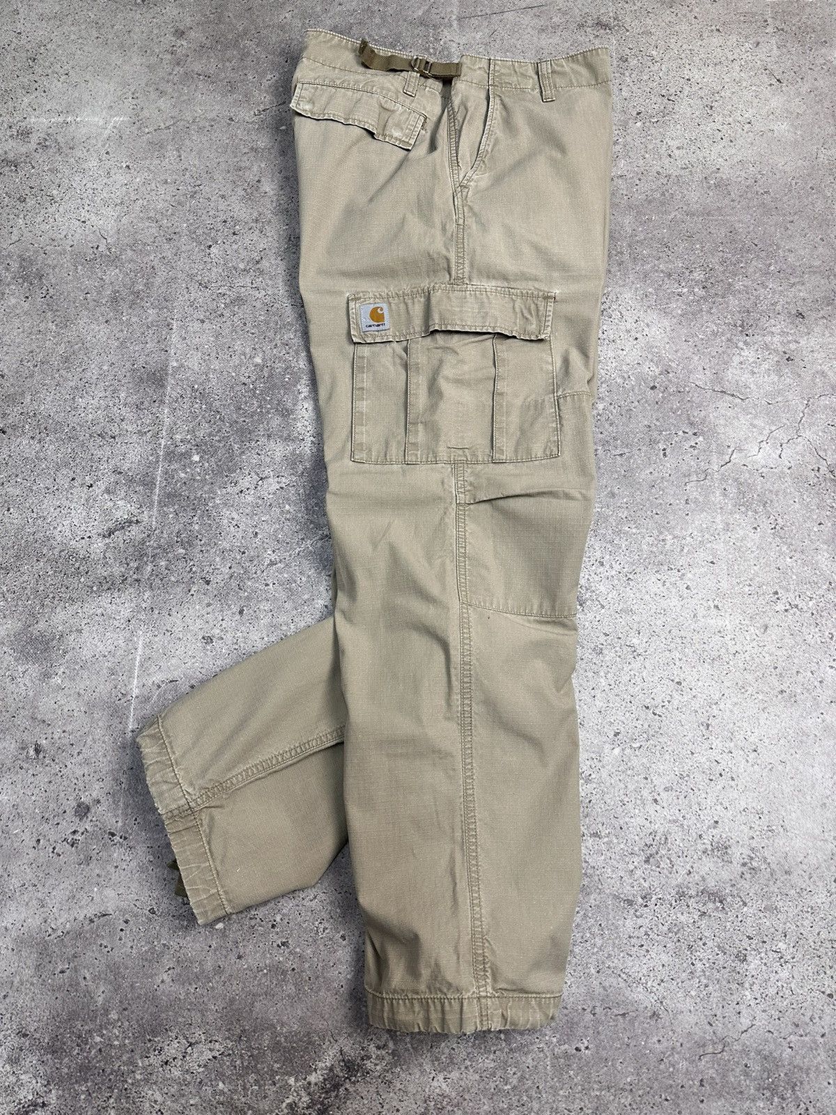 Carhartt Vintage Cargo Baggy Carhartt Wip Y2K double Knee SK8 USA Size US 32 / EU 48 - 9 Thumbnail